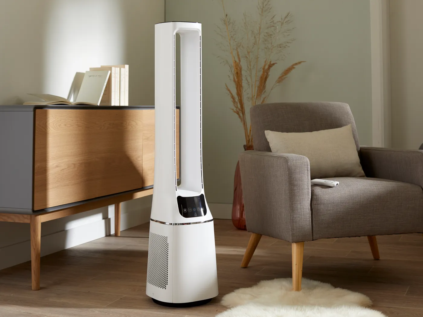 Ventilatore a colonna EQUATION Pure fan tower anche purificatore bianco 33 W H 113 cm 3