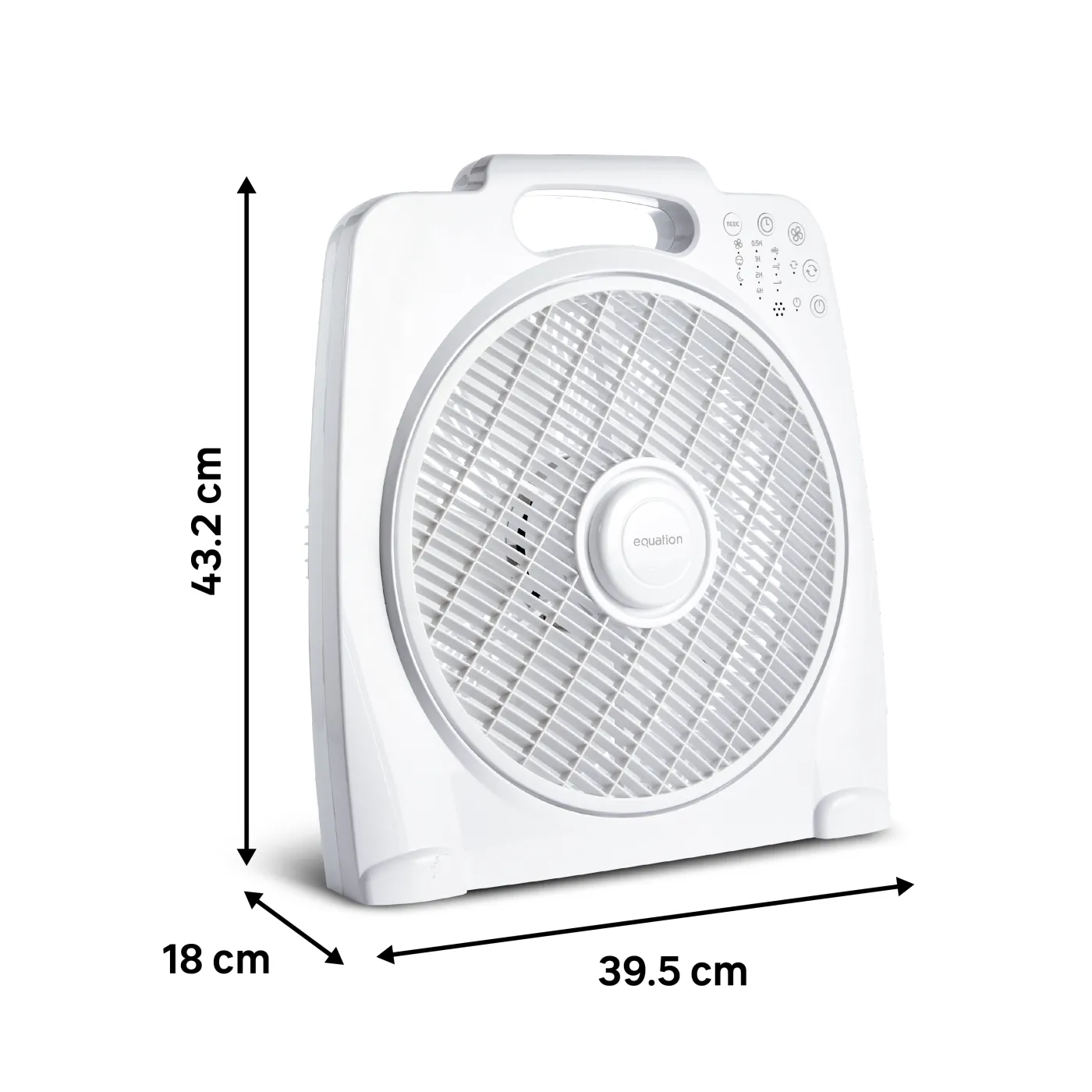 Ventilatore personal EQUATION Sunburry 3 bianco 40 W Ø 30 cm 8