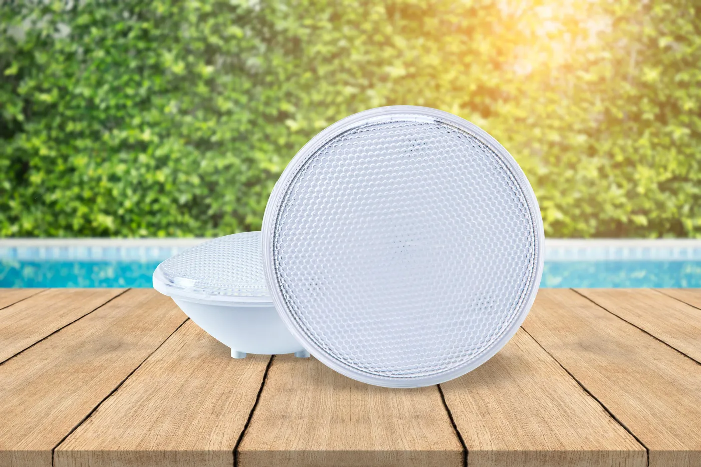 Lampada led per piscina interrata 10 W Ø 17 cm 2