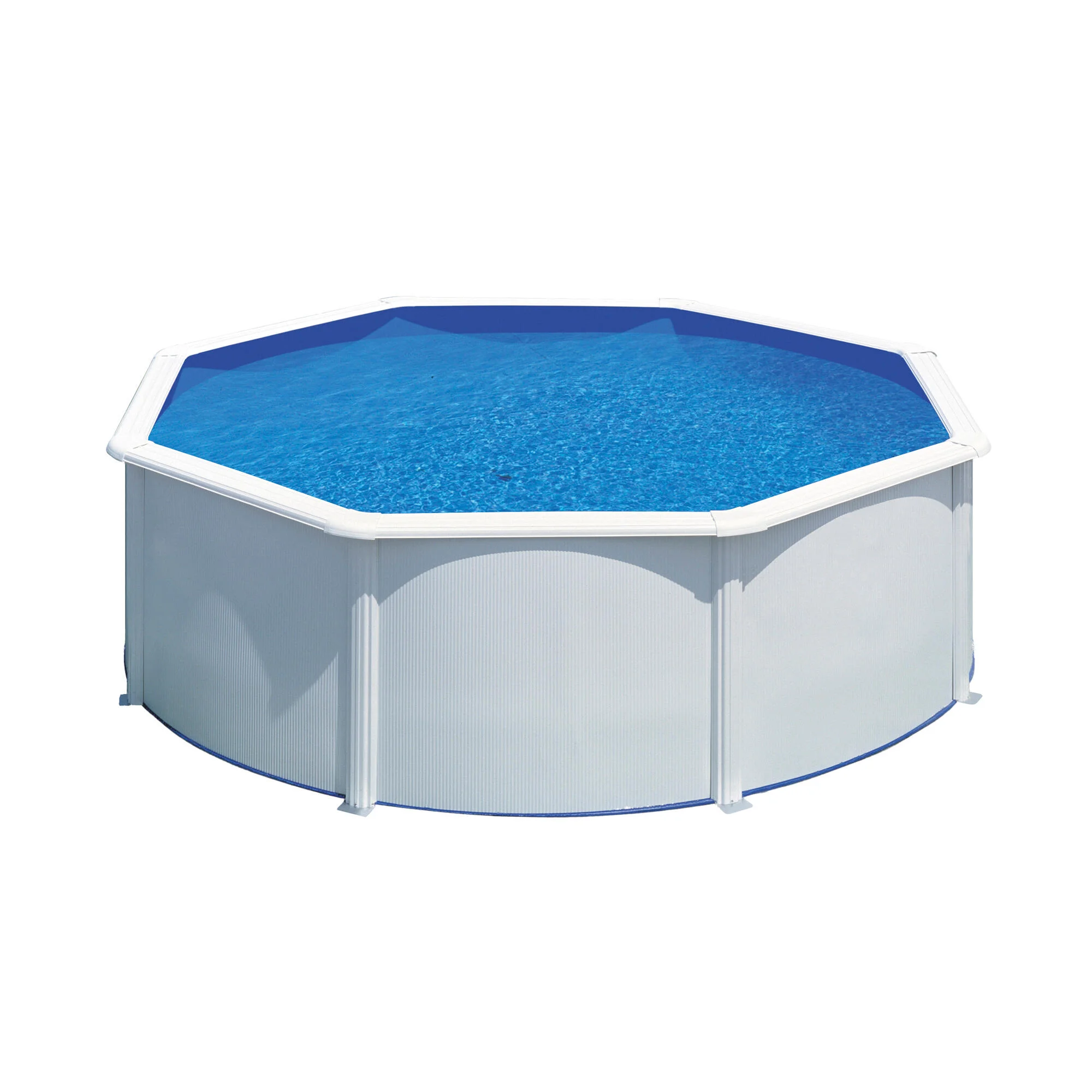 Piscina fuori terra tubolare GRE AQUALOON bianco H 1.2 x ⌀ 3.7 m 6