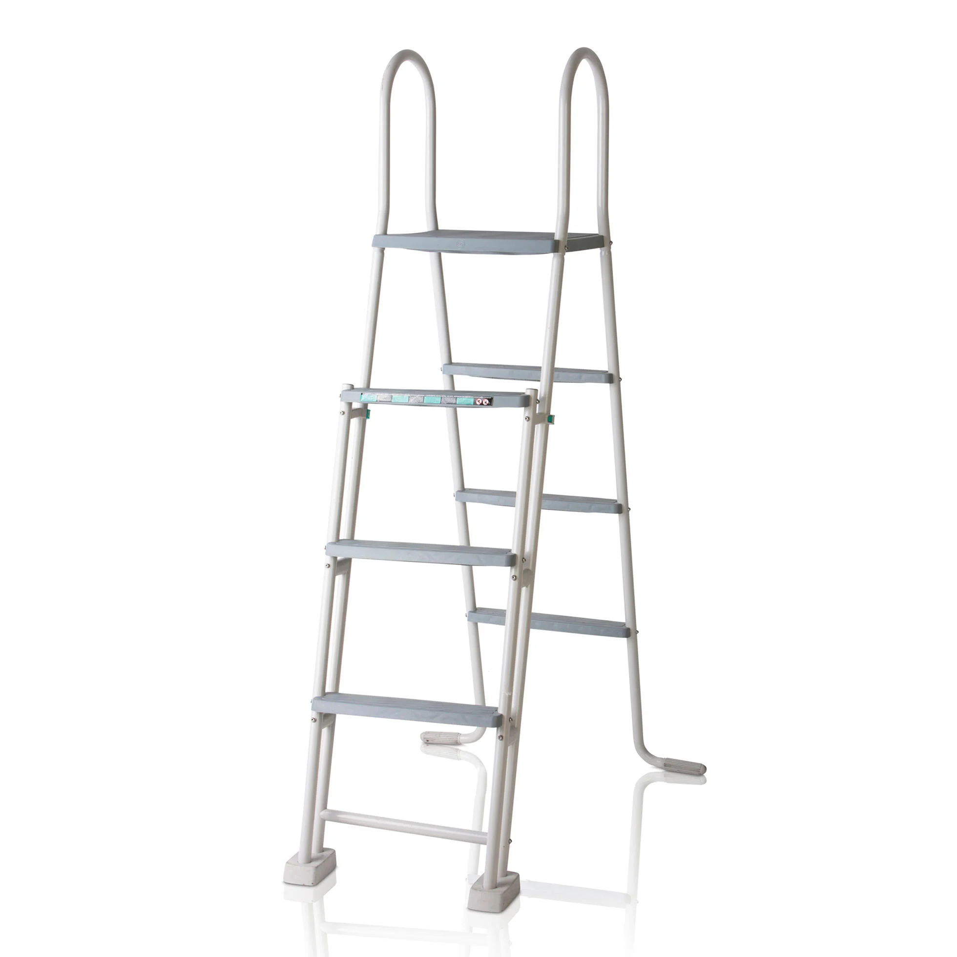 Piscina fuori terra rigida GRE Atlantis bianco L int 8 x 4.7 m 4