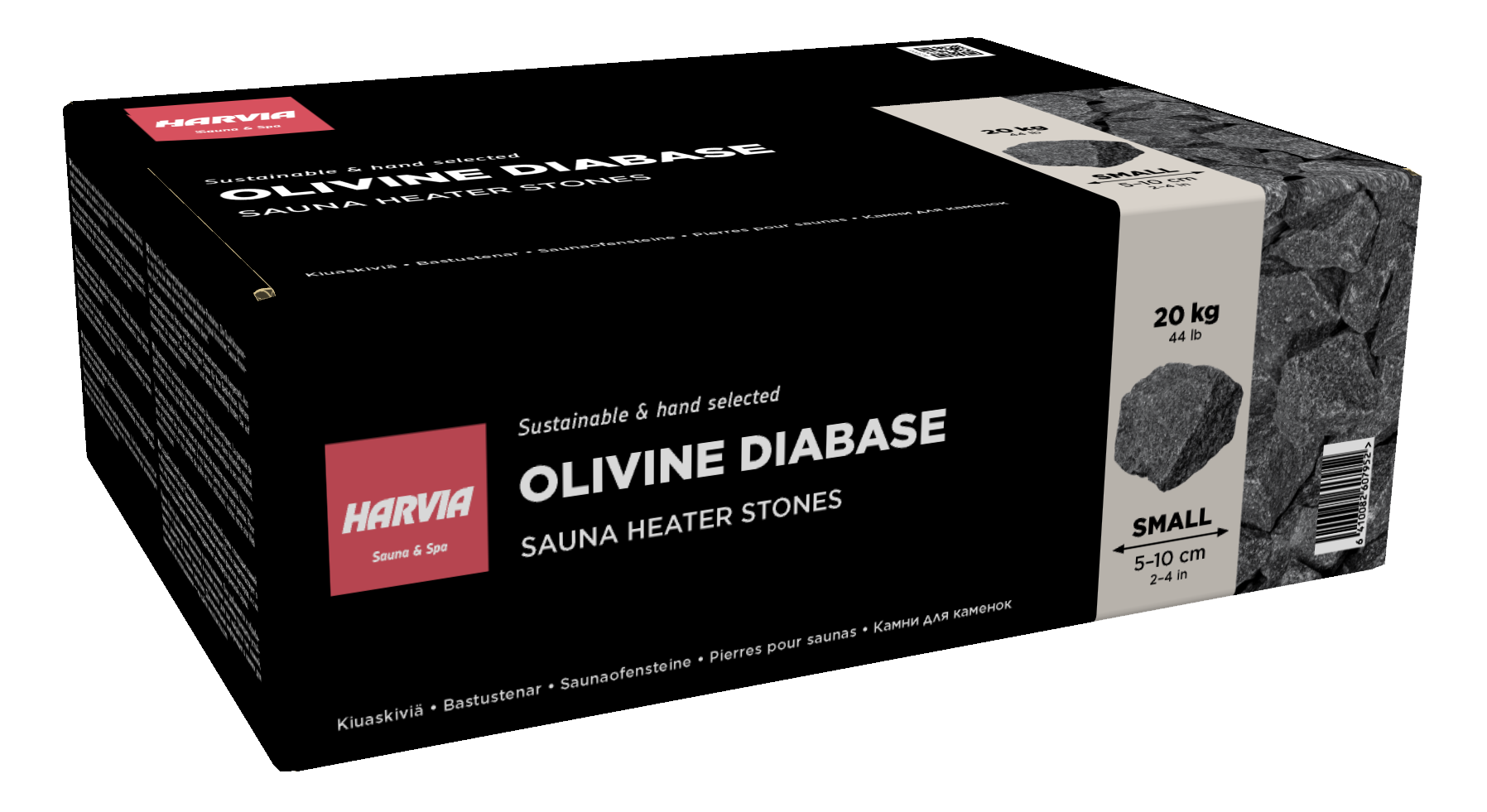 Rocce per sauna HARVIA Pietre Ø 5-10 cm stufe elettriche sauna 3