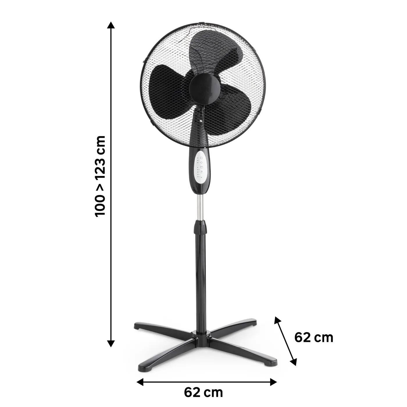 Ventilatore a piantana EQUATION Altona nero 45 W Ø 40 cm 7