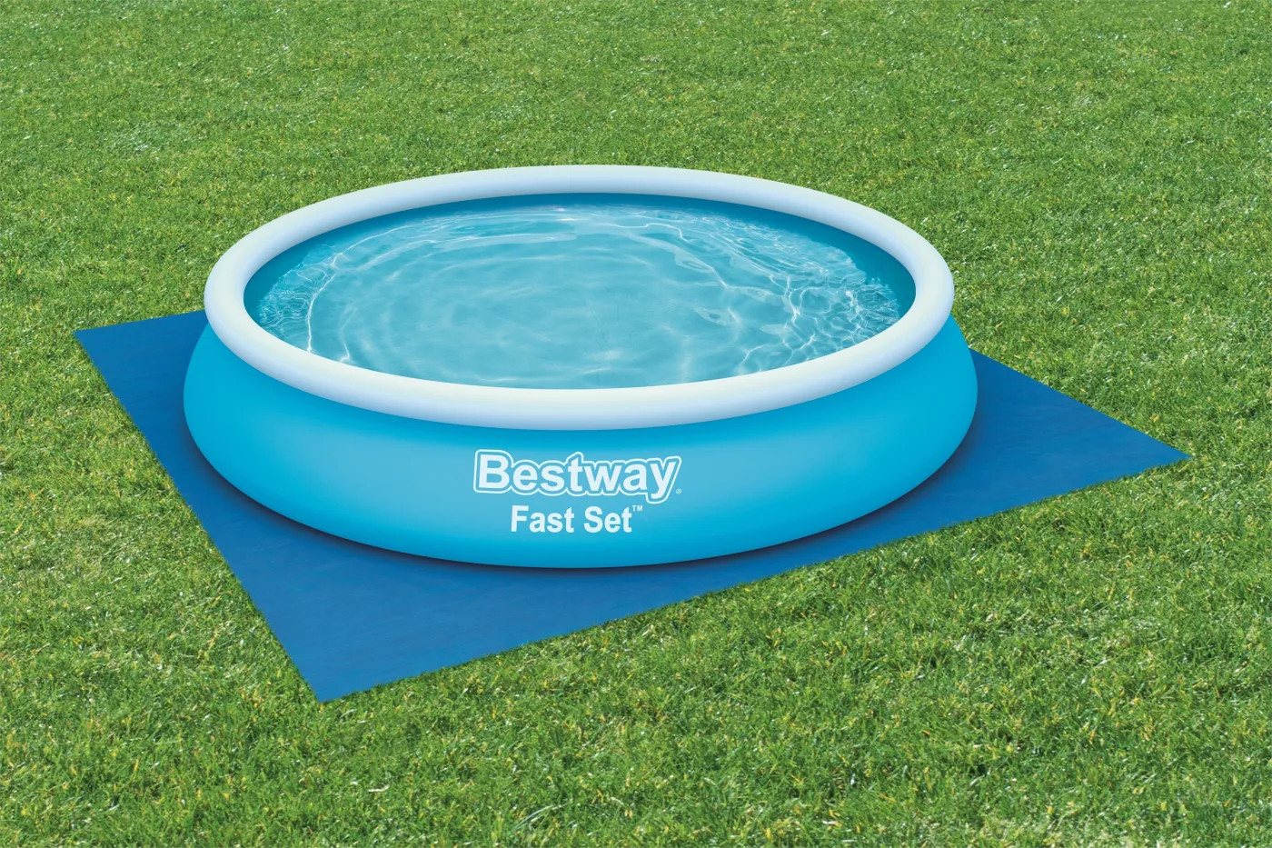 Tappetino per piscina BESTWAY 396 x 396 cm ø 560 cm 4