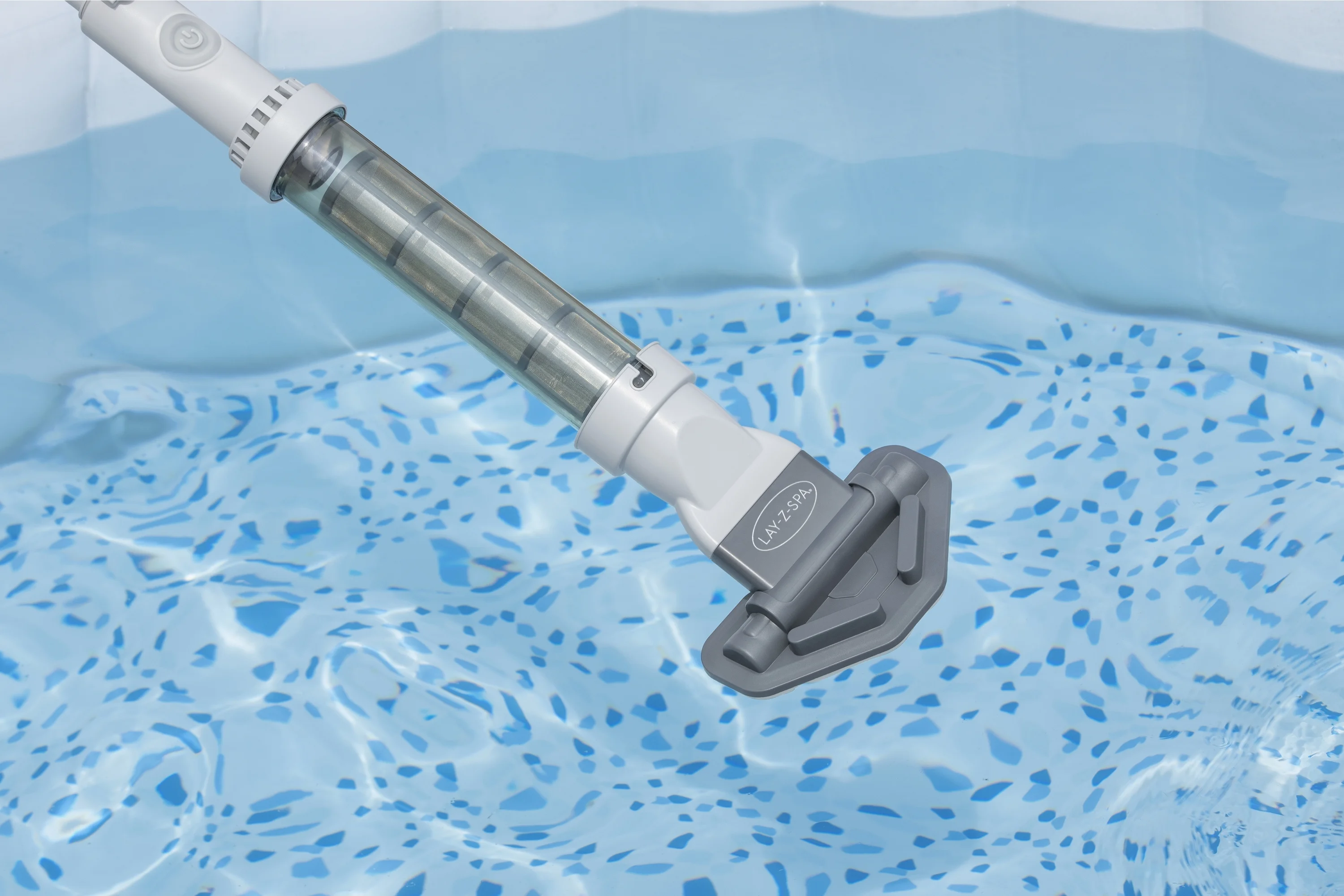 Pulitore a batteria per piscina BESTWAY aspiratore ricaricabile Lay-Z-Spa® 4