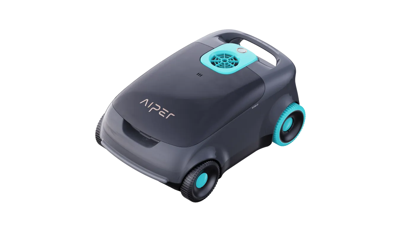 AIPER Scuba E1 Robot piscina senza fili, Sistema trimotore, Doppia filtrazione, Parcheggio automatico, Adatto a piscine fino a 100mq 2