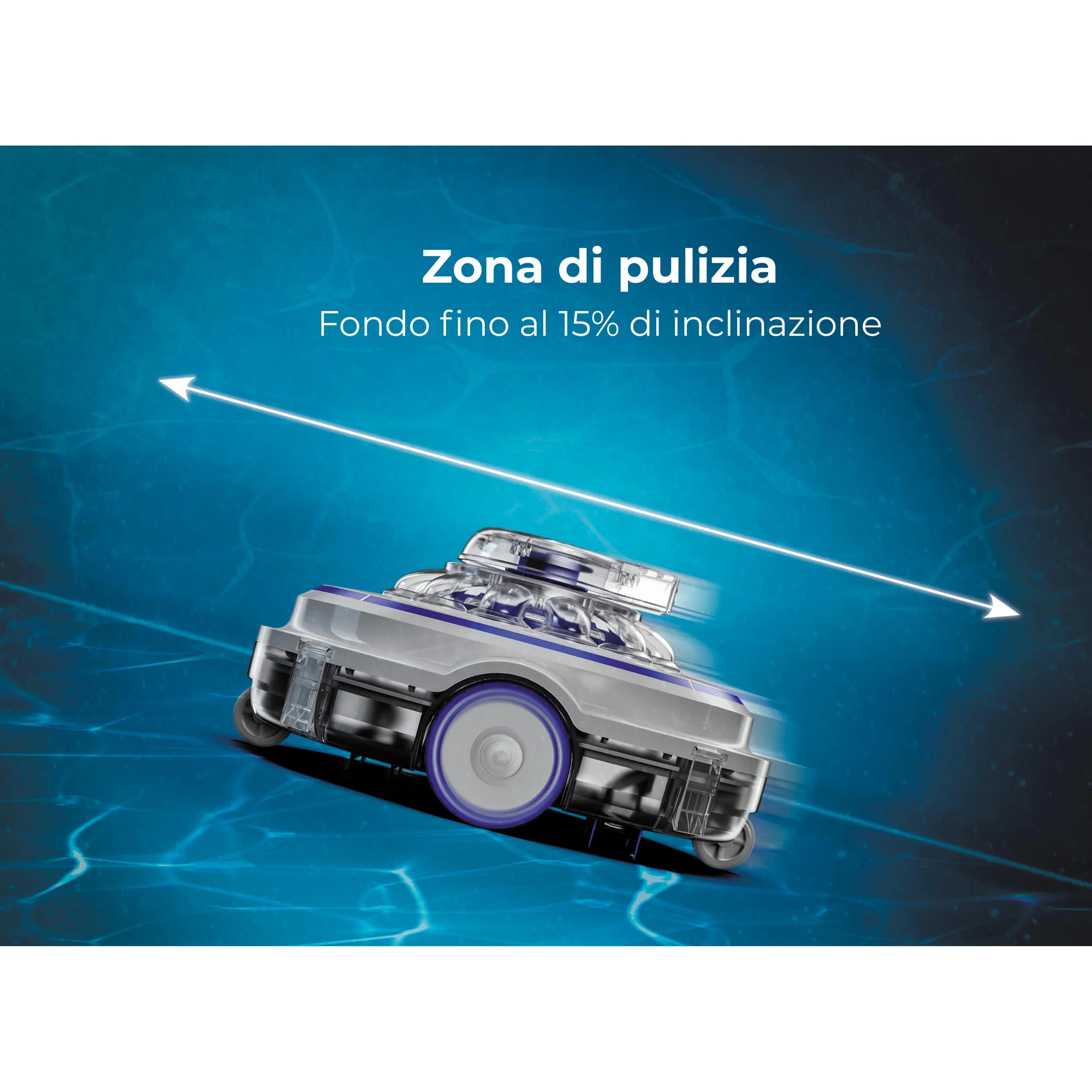 Robot da piscina GRE RBR75 4.8 m³/h 8