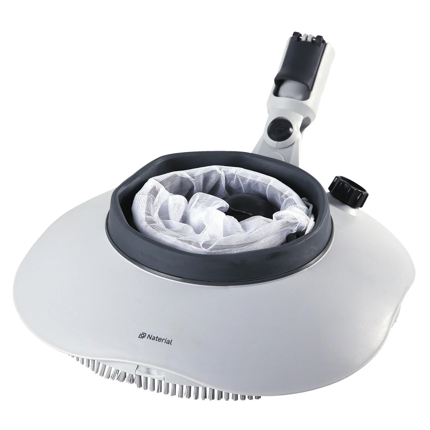 Puliscifondo manuale per piscina Ovale NATERIAL con sacco 2
