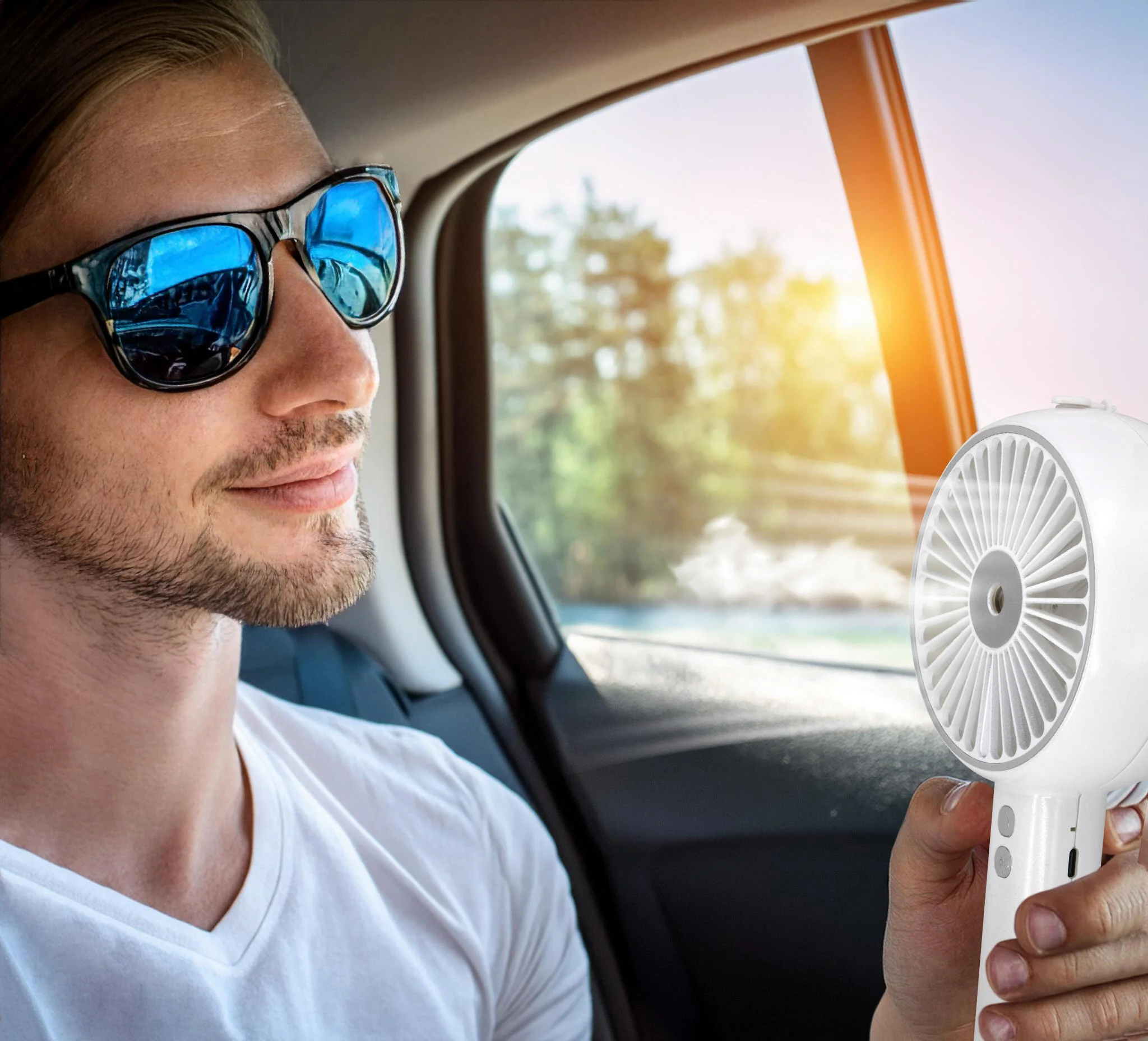 Ventilatore USB EQUATION portatile IGZ249 nero 5 W 2