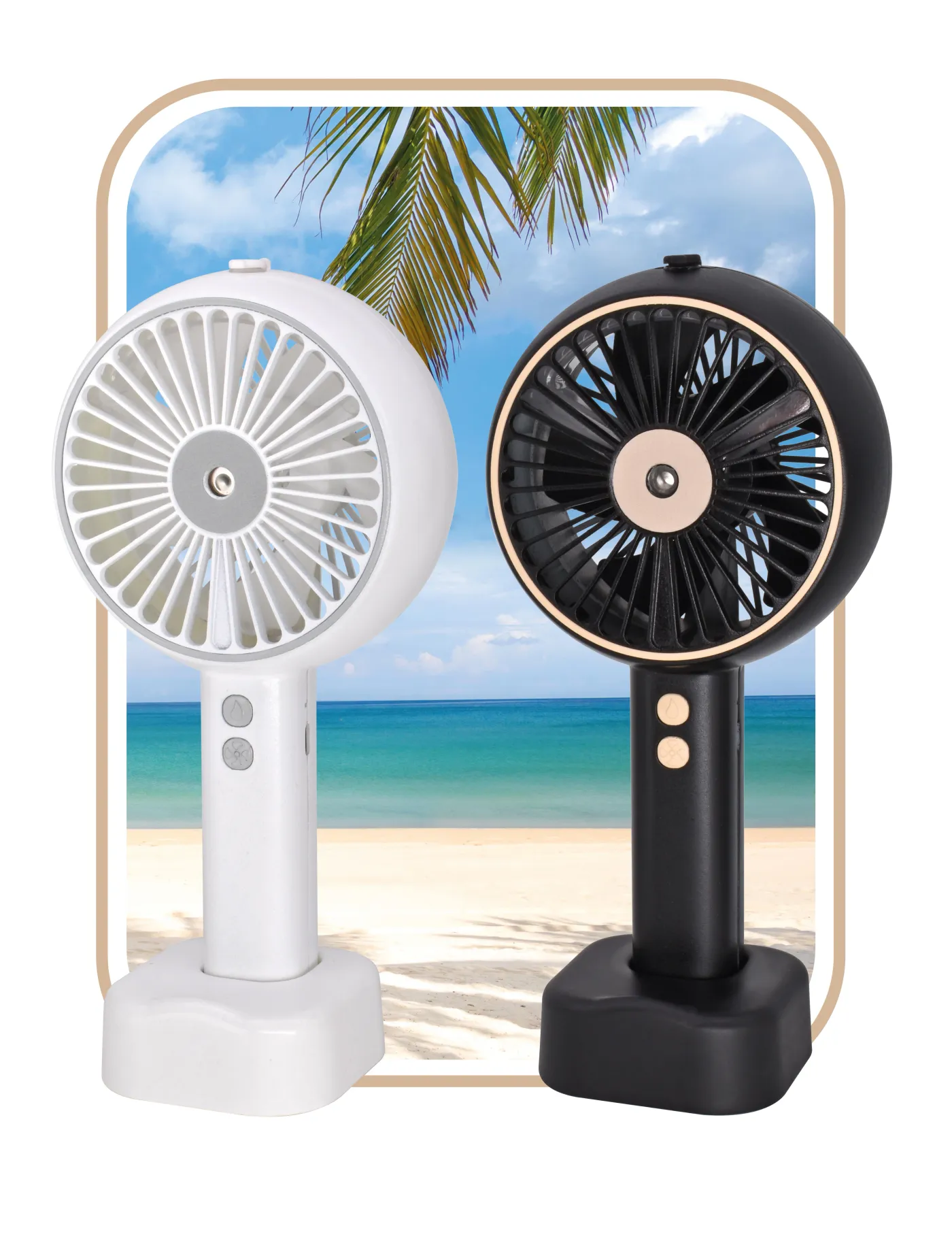 Ventilatore USB EQUATION portatile IGZ249 nero 5 W 6