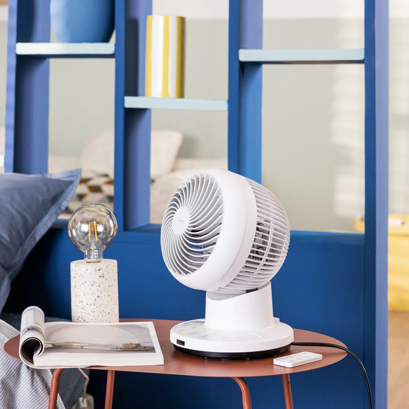 Ventilatore da scrivania EQUATION Globe Fan bianco 20 W Ø 15 cm 2