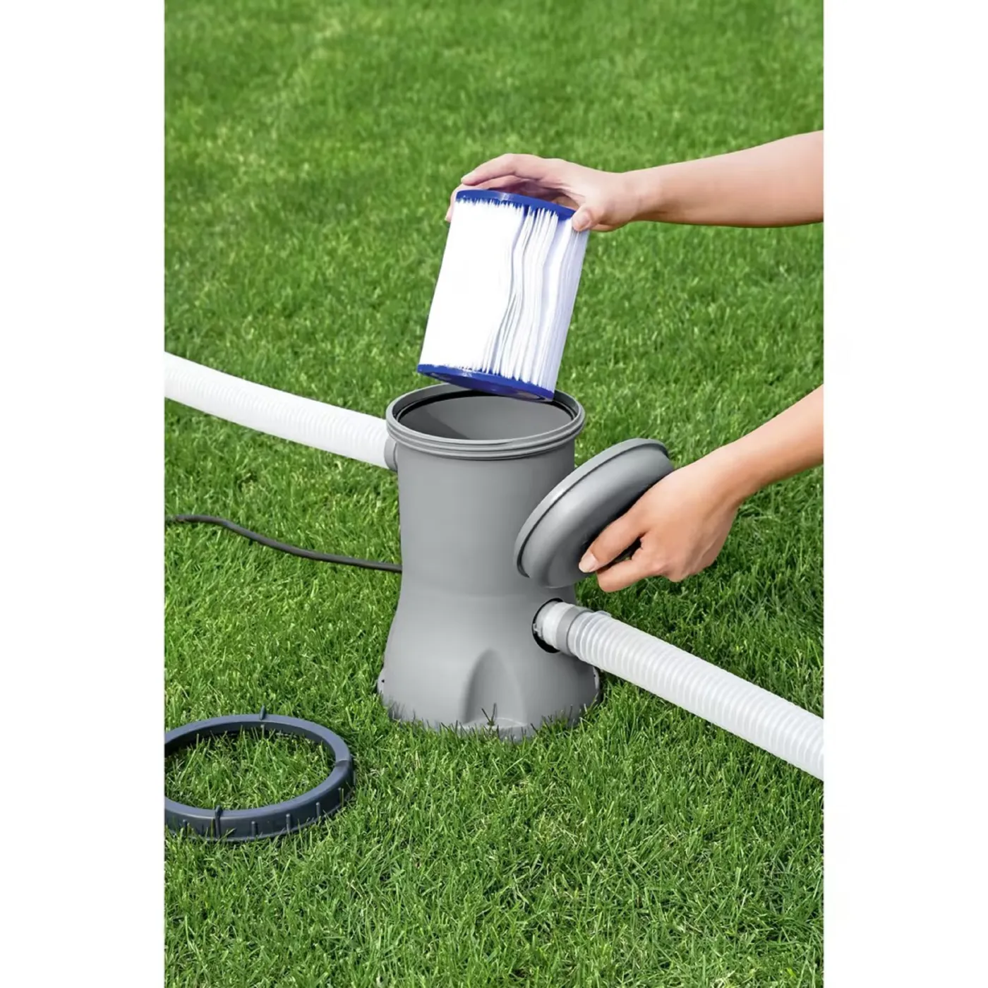Cartuccia per filtro a cartuccia per pompe da piscina e spa in pvc BESTWAY