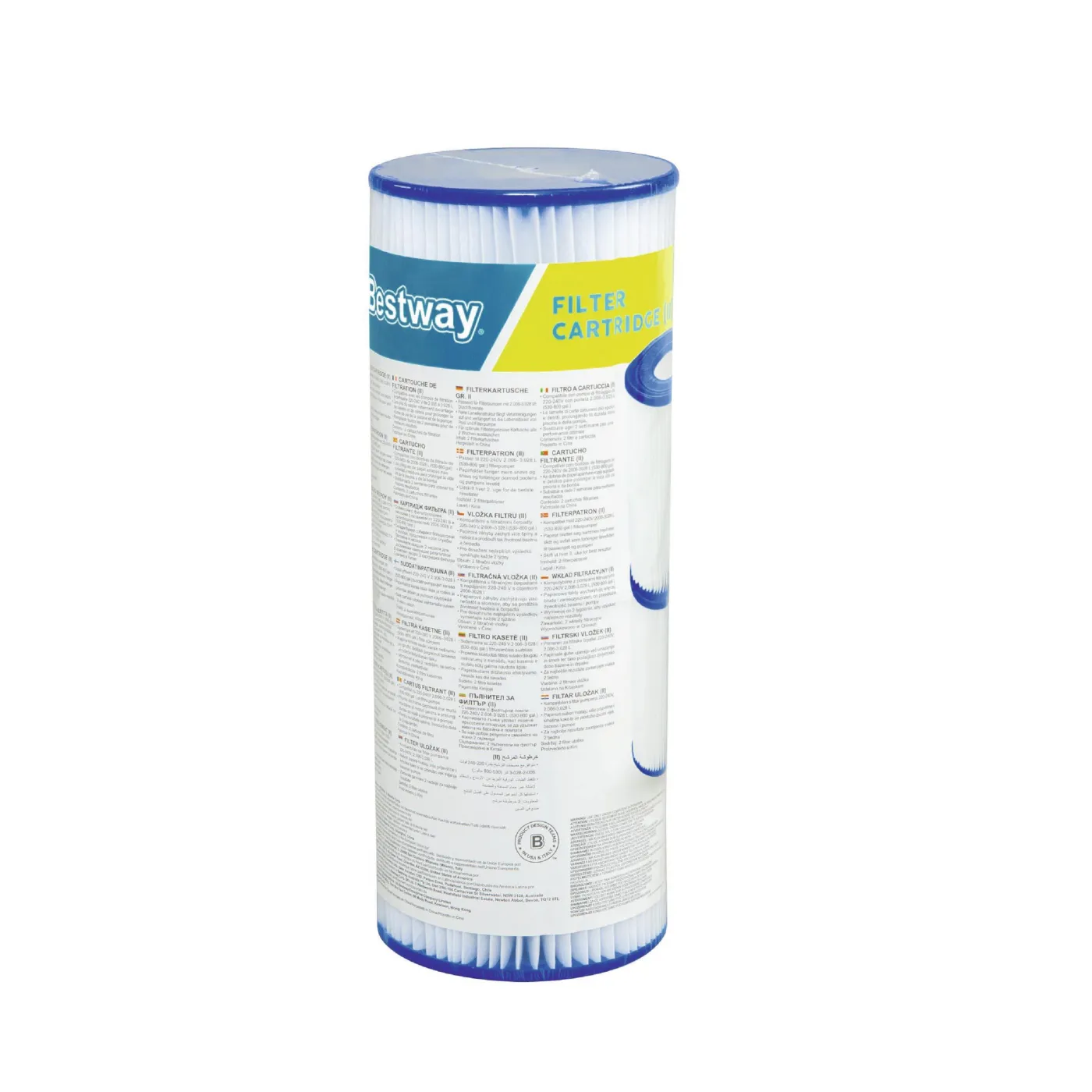 Cartuccia per filtro a cartuccia per pompe da piscina e spa in pvc BESTWAY 3