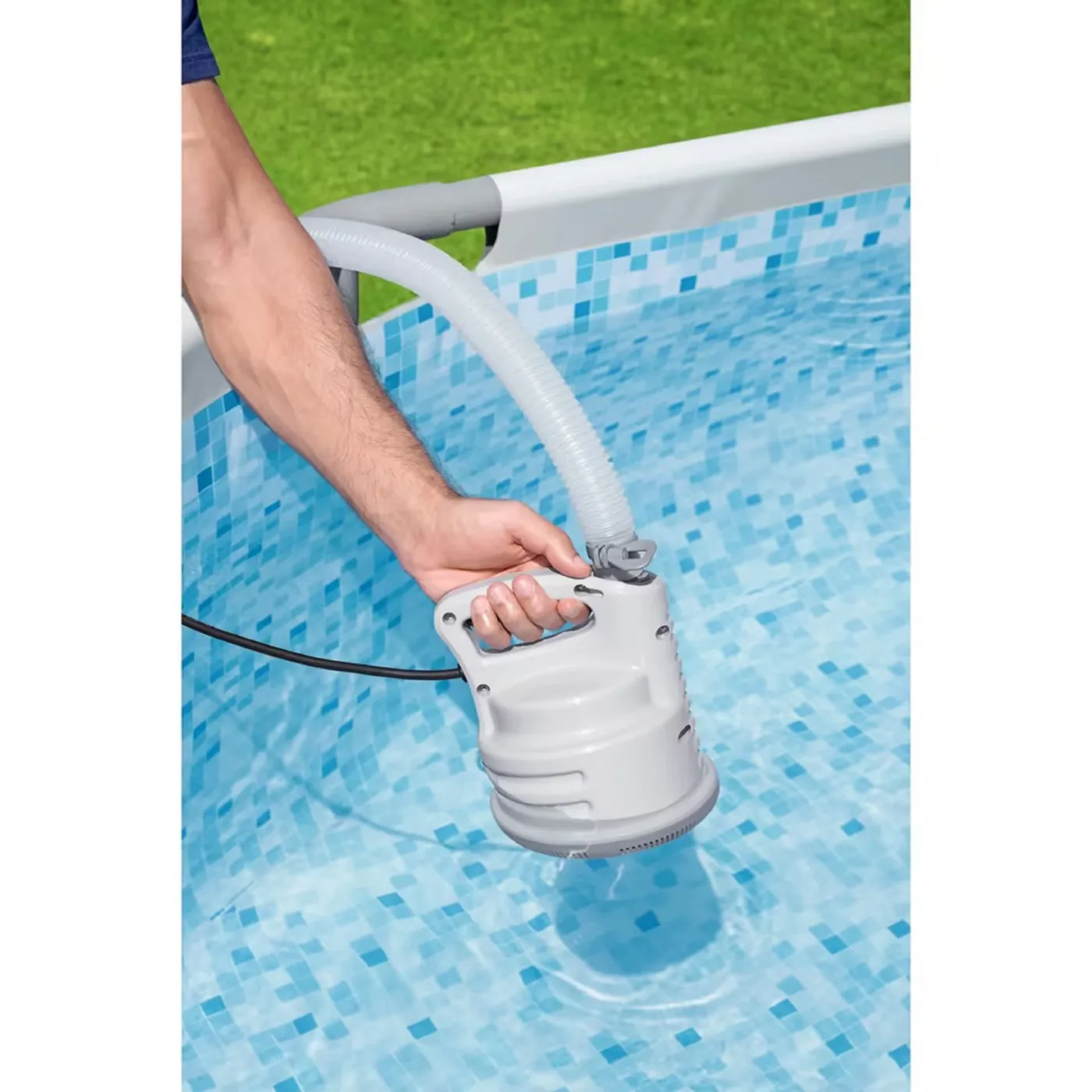 Pompa per piscina BESTWAY tubo 5 M autoaspirante 2