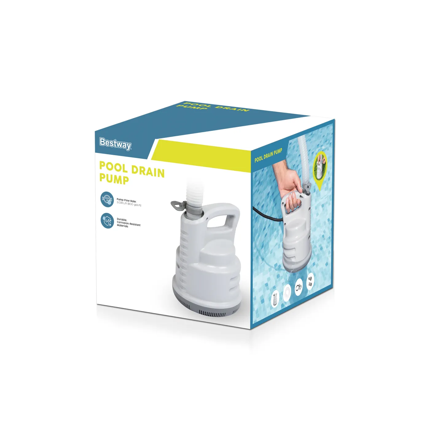 Pompa per piscina BESTWAY tubo 5 M autoaspirante 4