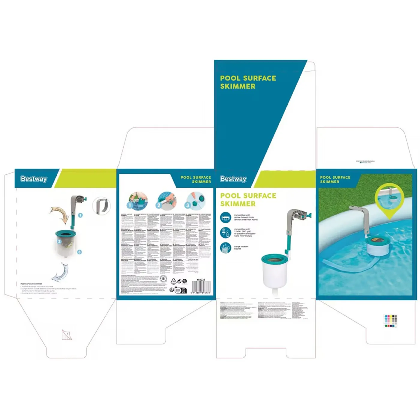 Skimmer BESTWAY in polipropilene 4