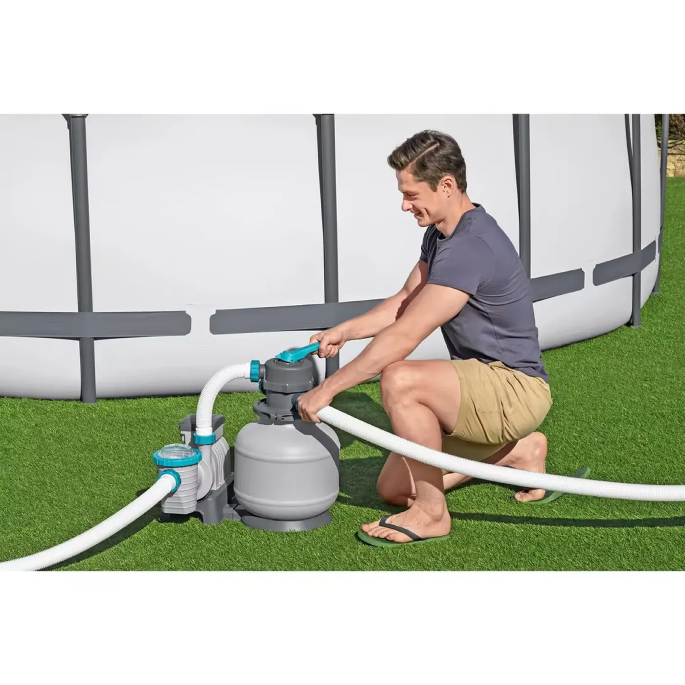 Filtro a sabbia per piscina BESTWAY 0.38 cv