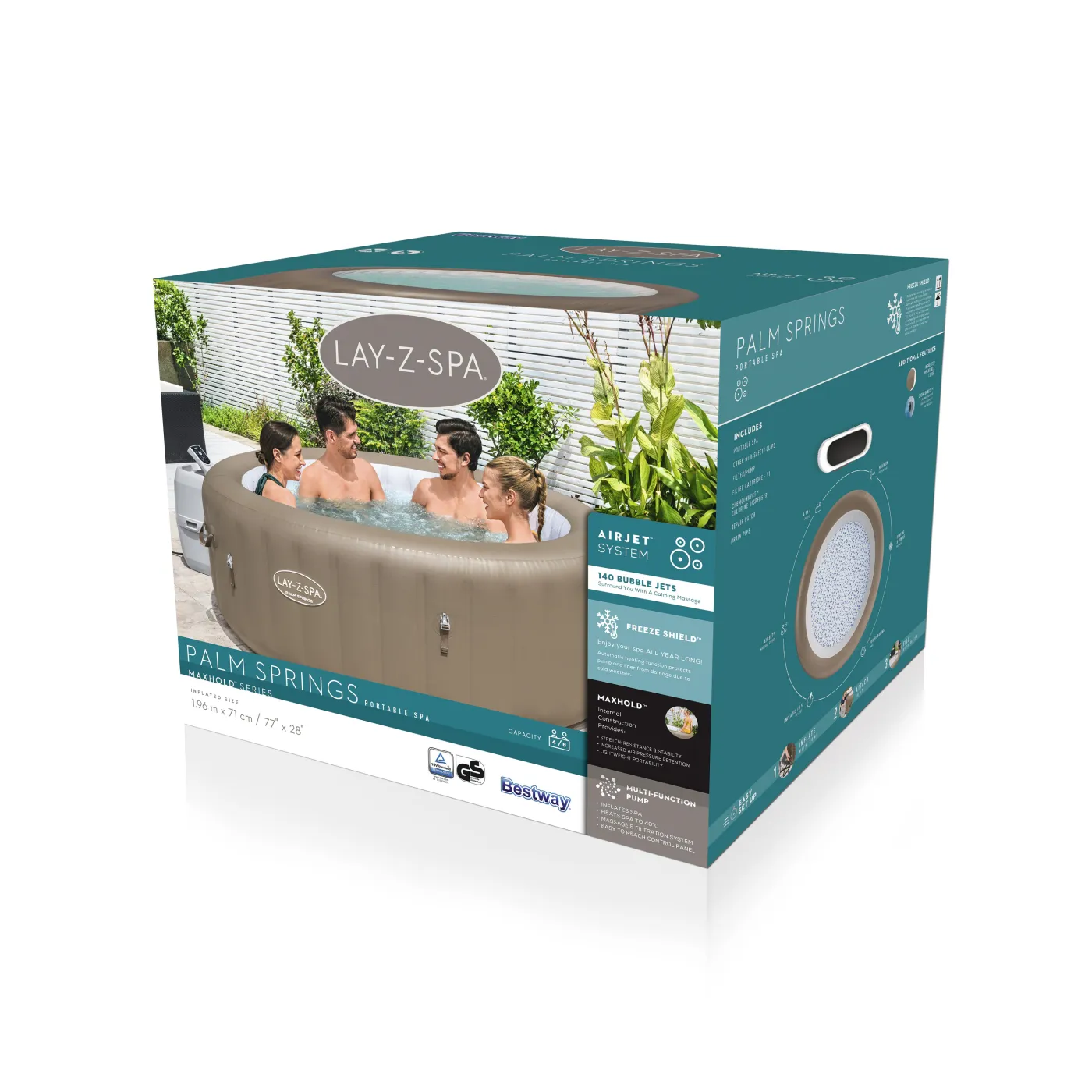 Idromassaggio da esterno gonfiabile BESTWAY Ø 196 H 71 cm 3