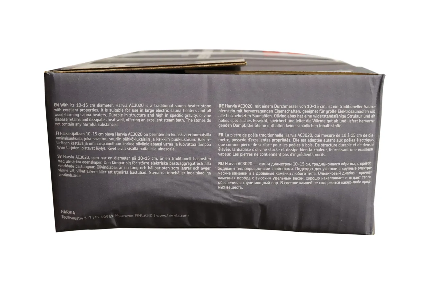 Rocce per sauna HARVIA Pietre Ø 10-15 cm stufe elettriche sauna 5