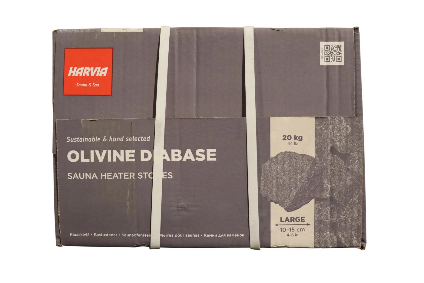 Rocce per sauna HARVIA Pietre Ø 10-15 cm stufe elettriche sauna 6