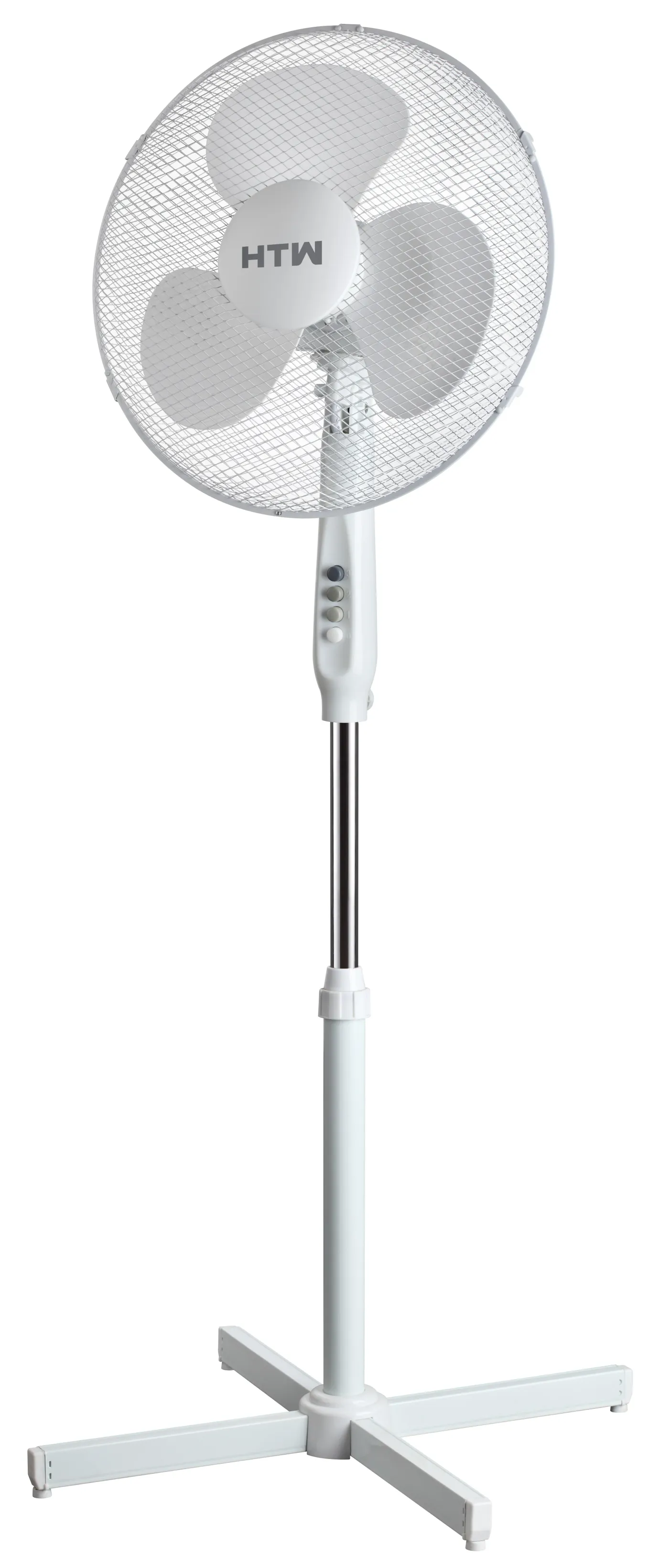 Ventilatore a piantana HTW VP-40FS bianco 40 W ø 40 cm