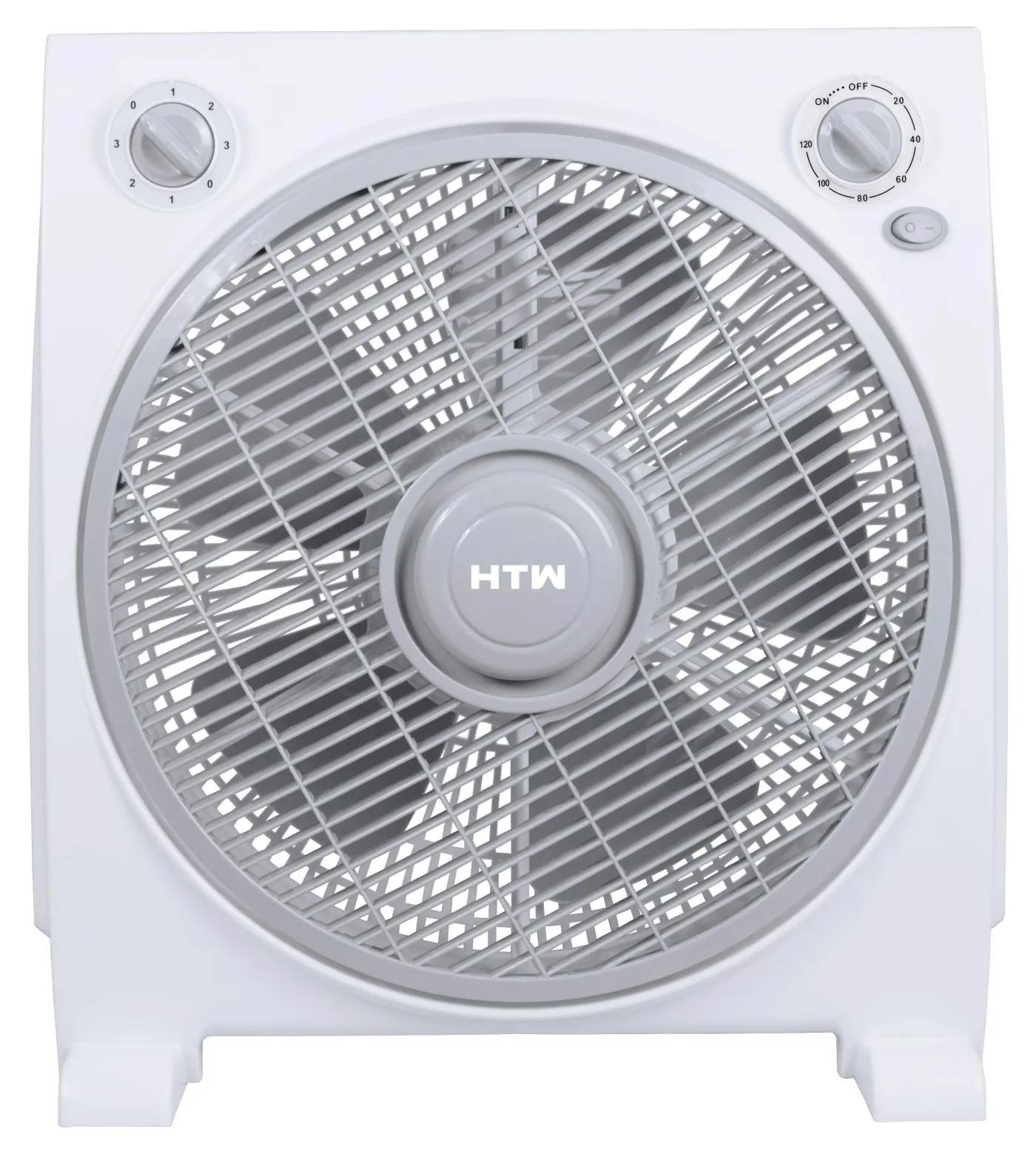 Ventilatore da tavolo HTW HTW-VS-45KY bianco - grigio 45 W Ø 38 cm