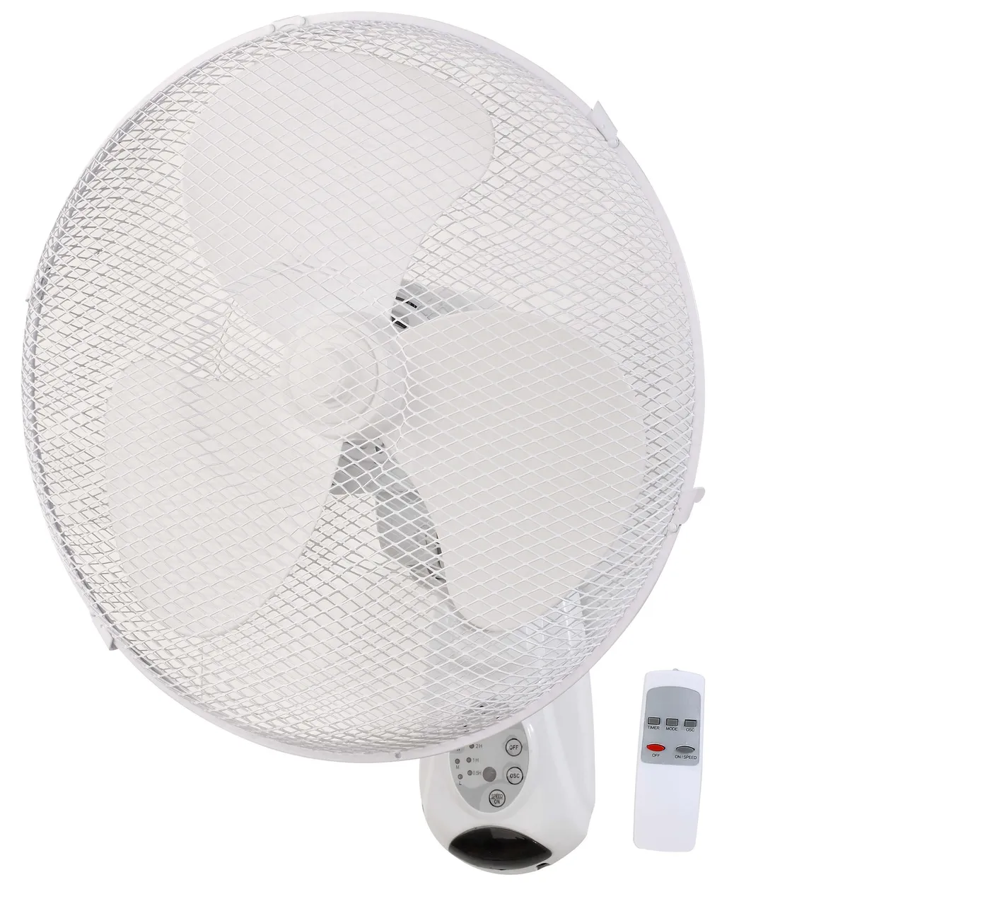 Ventilatore a parete EQUATION Derby bianco 45 W Ø 40 cm 6
