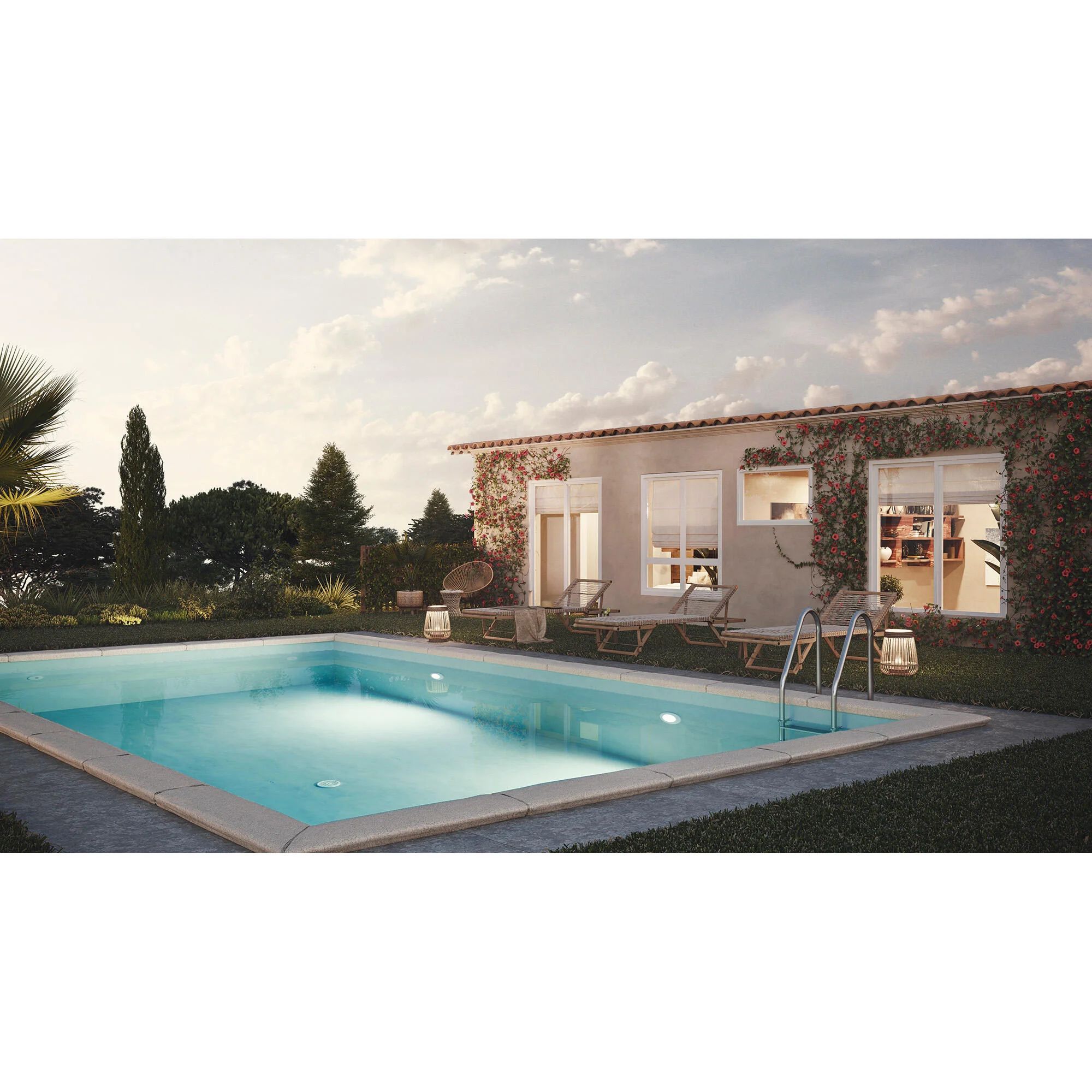 Lampada led per piscina interrata GRE  con telecomando 15 W Ø 18 cm 3
