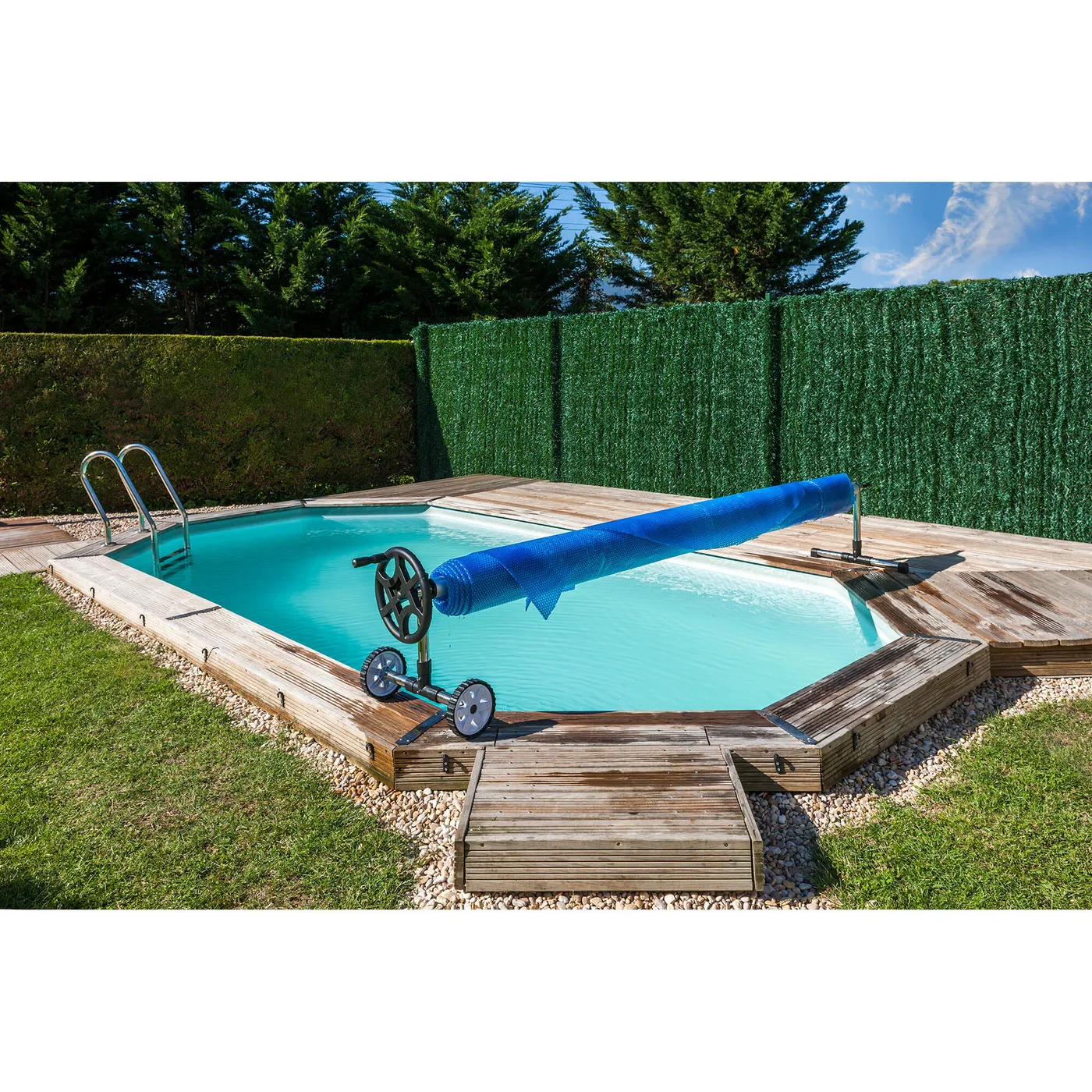 Avvolgitore telo piscina GRE 6 cm 8