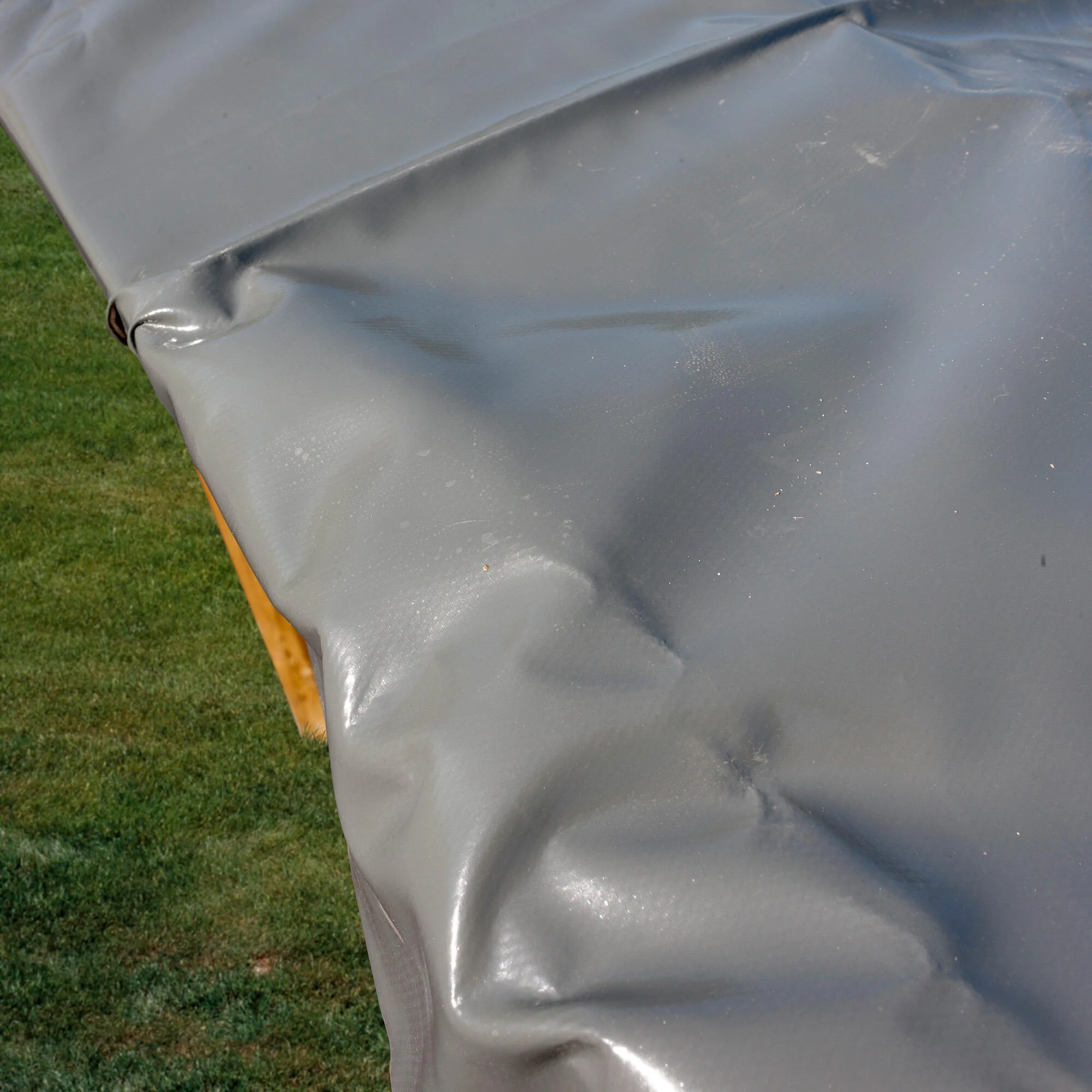 Copertura invernale per piscina tondo GRE 784801 in pvc grigio Ø 581 cm 2