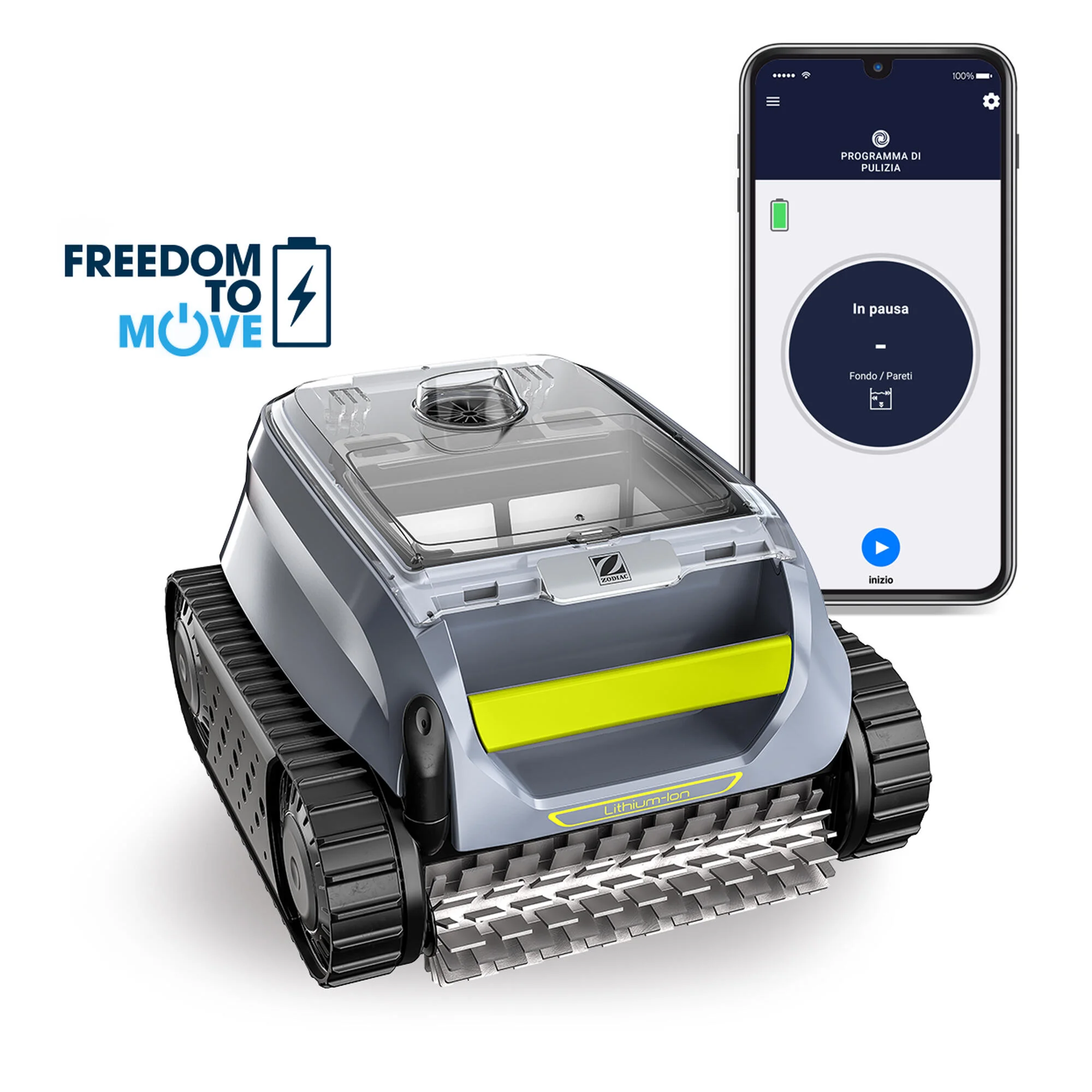Robot da piscina ZODIAC SWEEPY OF 4220 iQ 13 m/h