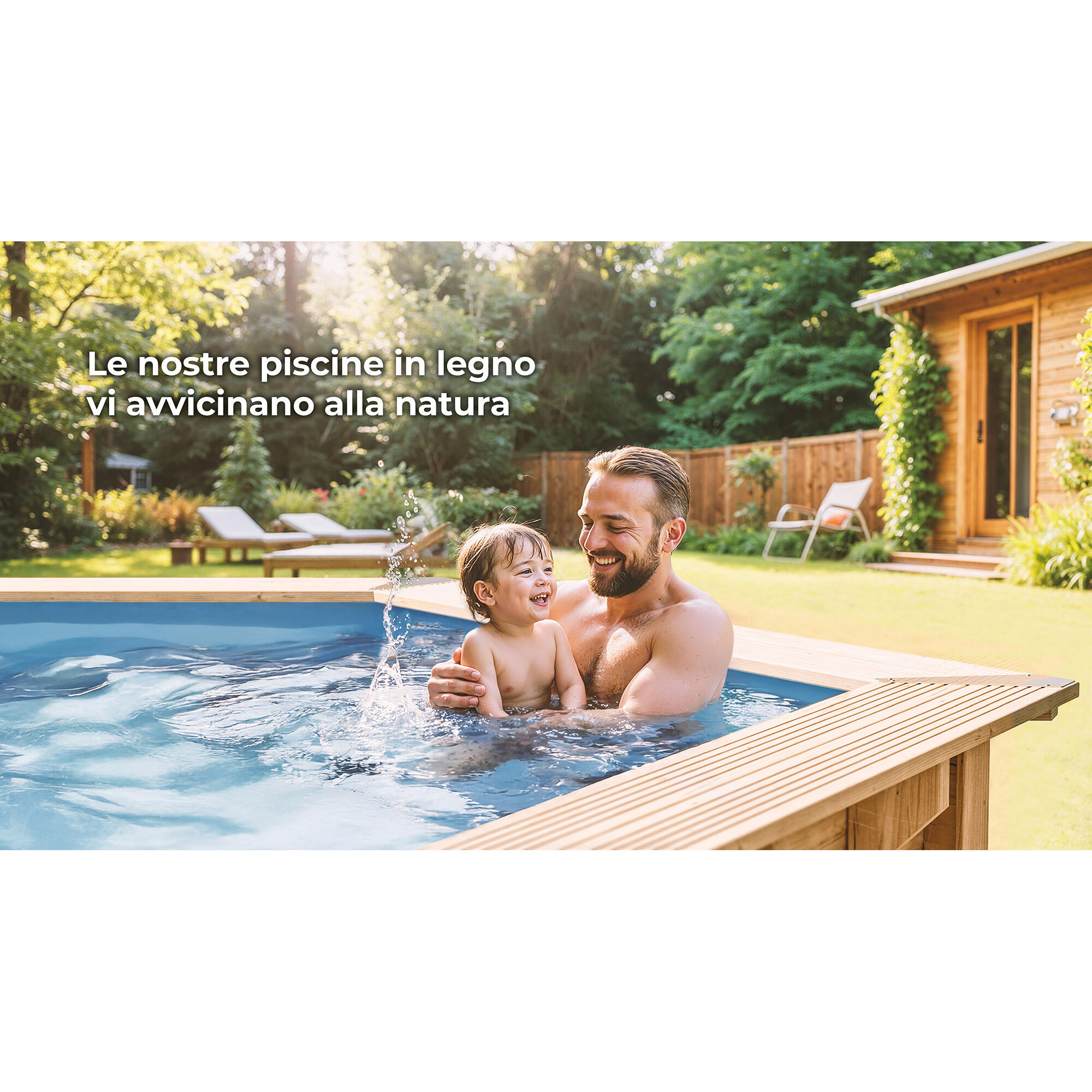 Piscina fuori terra rigida GRE Vanille 2 marrone H 1.19 x ⌀ 4 m 5