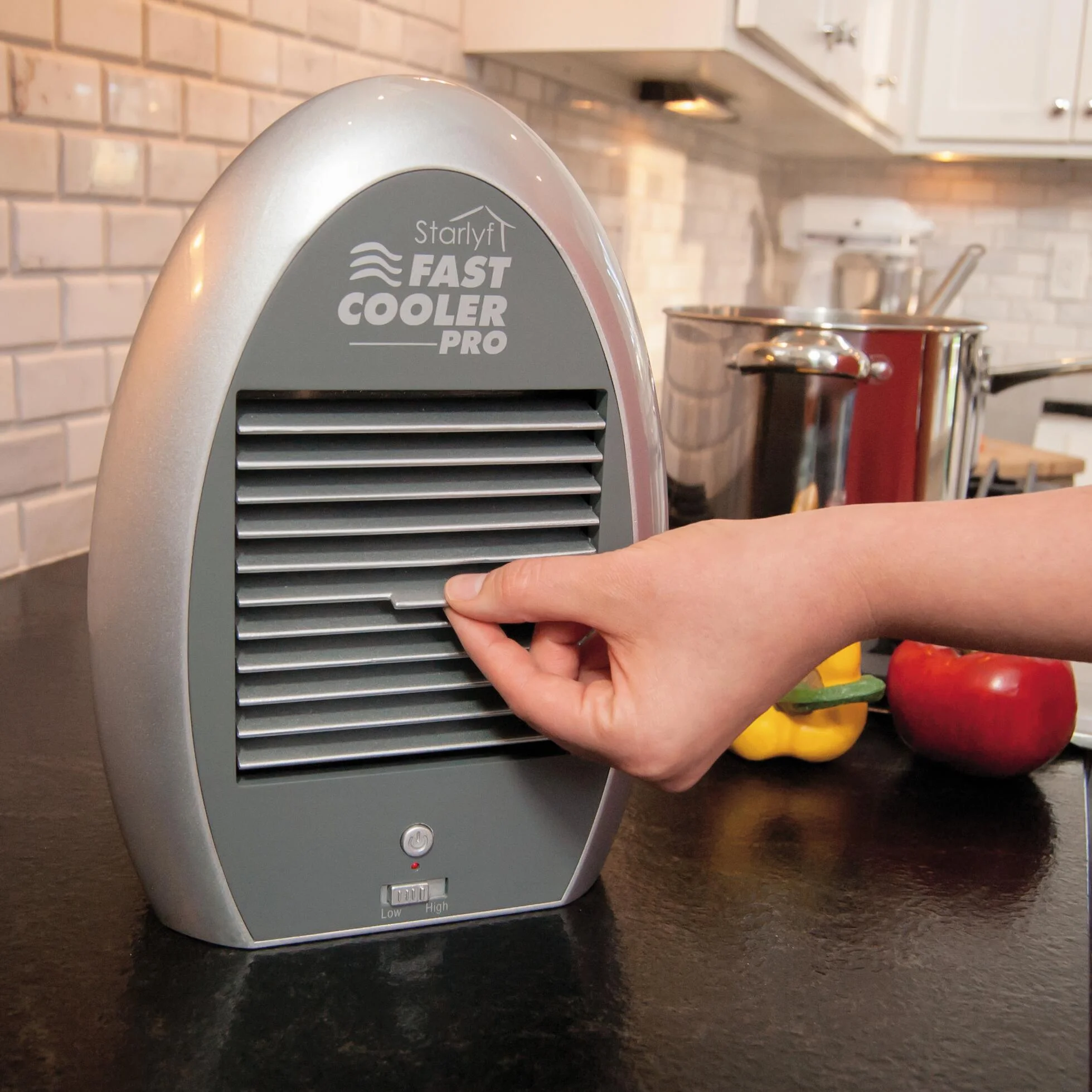 Ventilatore nebulizzatore STARLYF Fast Cooler Pro cromo 4.8 W Ø 21.5 cm 2