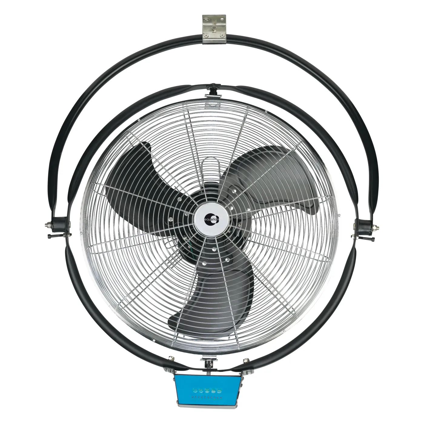 Ventilatore a parete EQUATION Minto nero 111 W Ø 50 cm 5