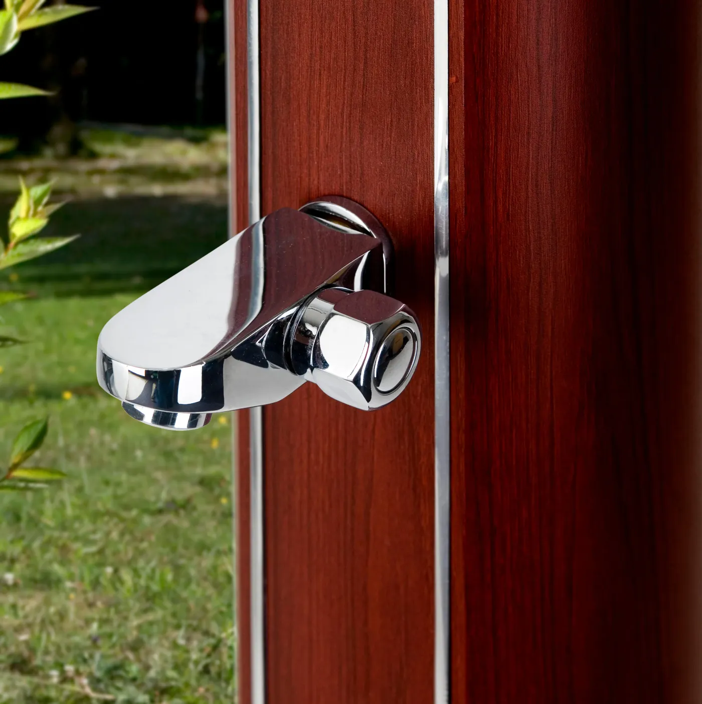 Doccia per piscina solare GRE tonda 32 L, marrone H 210 cm 2