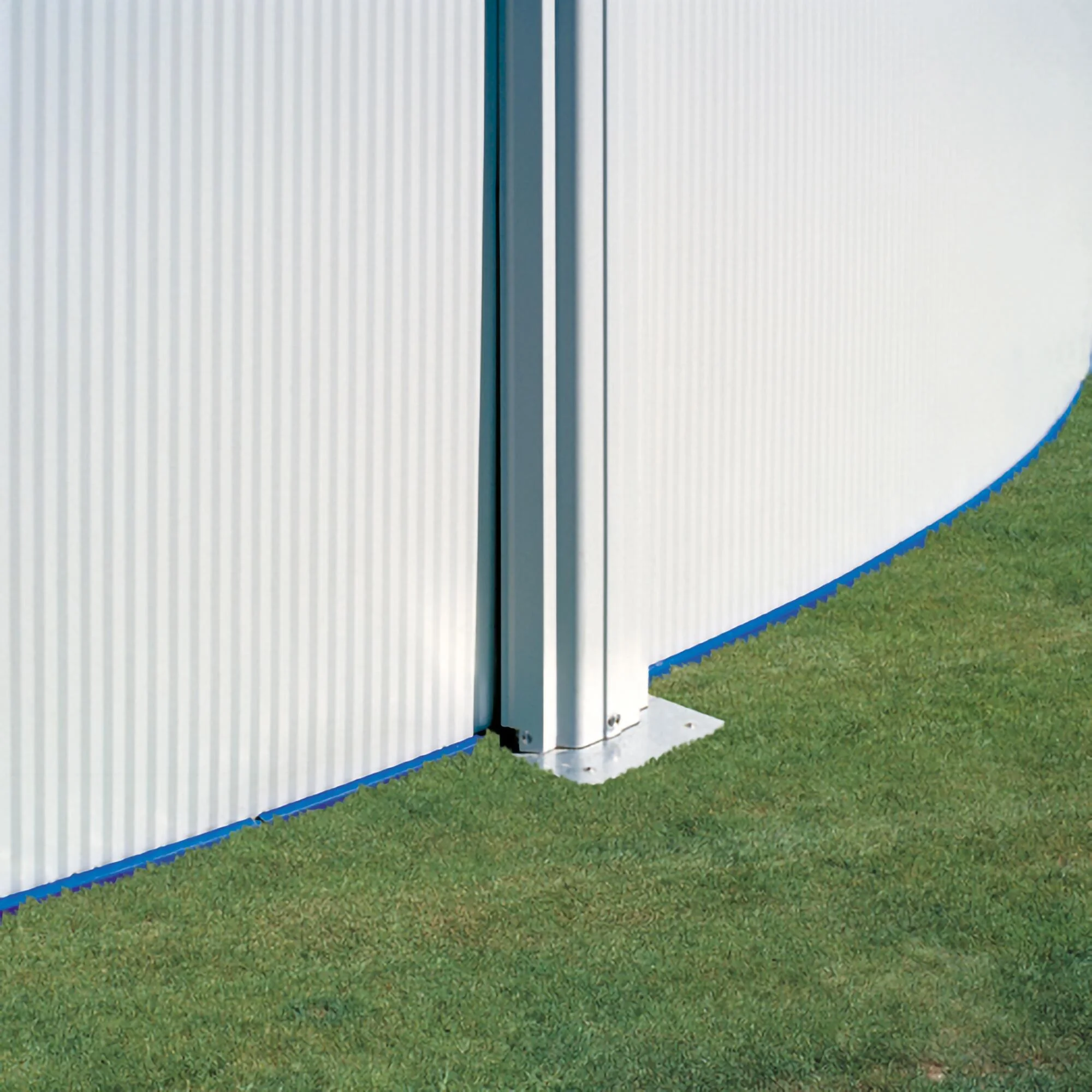 Piscina fuori terra tubolare GRE AQUALOON bianco H 1.2 x ⌀ 3.7 m 7