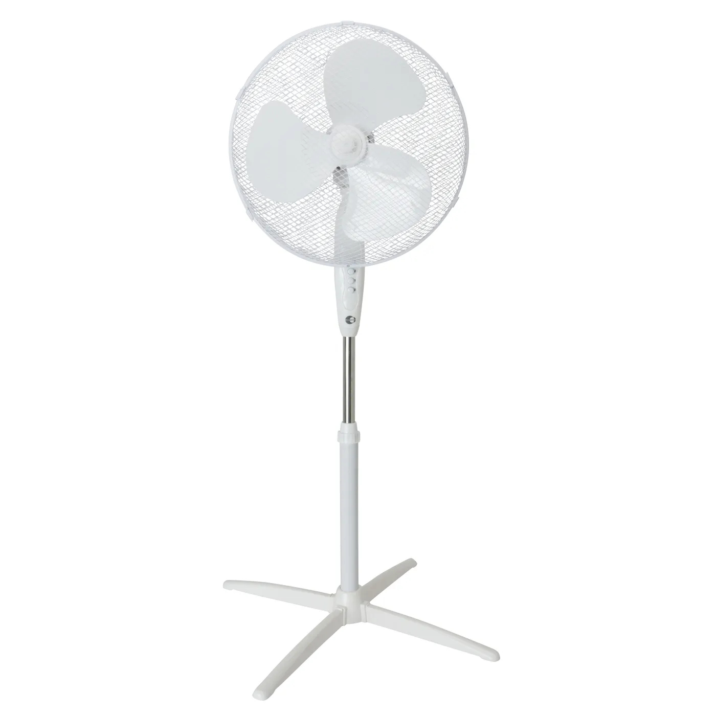 Ventilatore da pavimento EQUATION Altona 3 bianco 45 W Ø 40 cm
