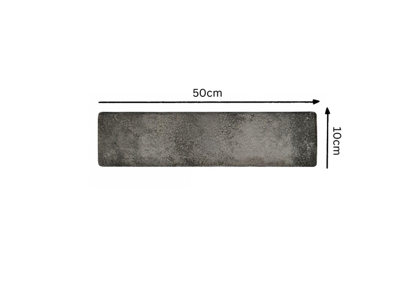 Cordolo in cemento grigio argentato ETEREA JUPITER L 10 x H 10, Sp 10 cm 3