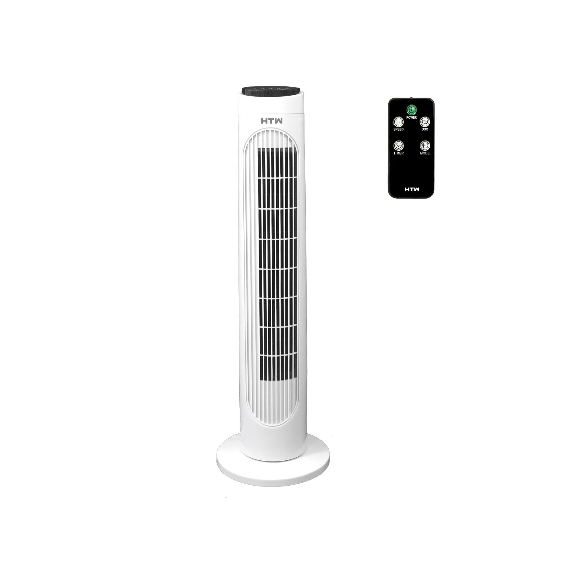 Ventilatore a colonna HTW Bianco 50 W H 16.5 cm