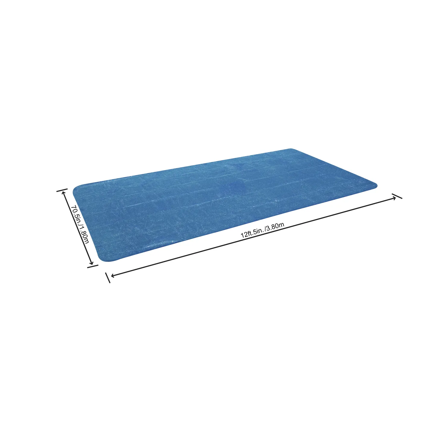 Copertura termica per piscina rettangolare BESTWAY in pvc blu 380 x 180 cm 5