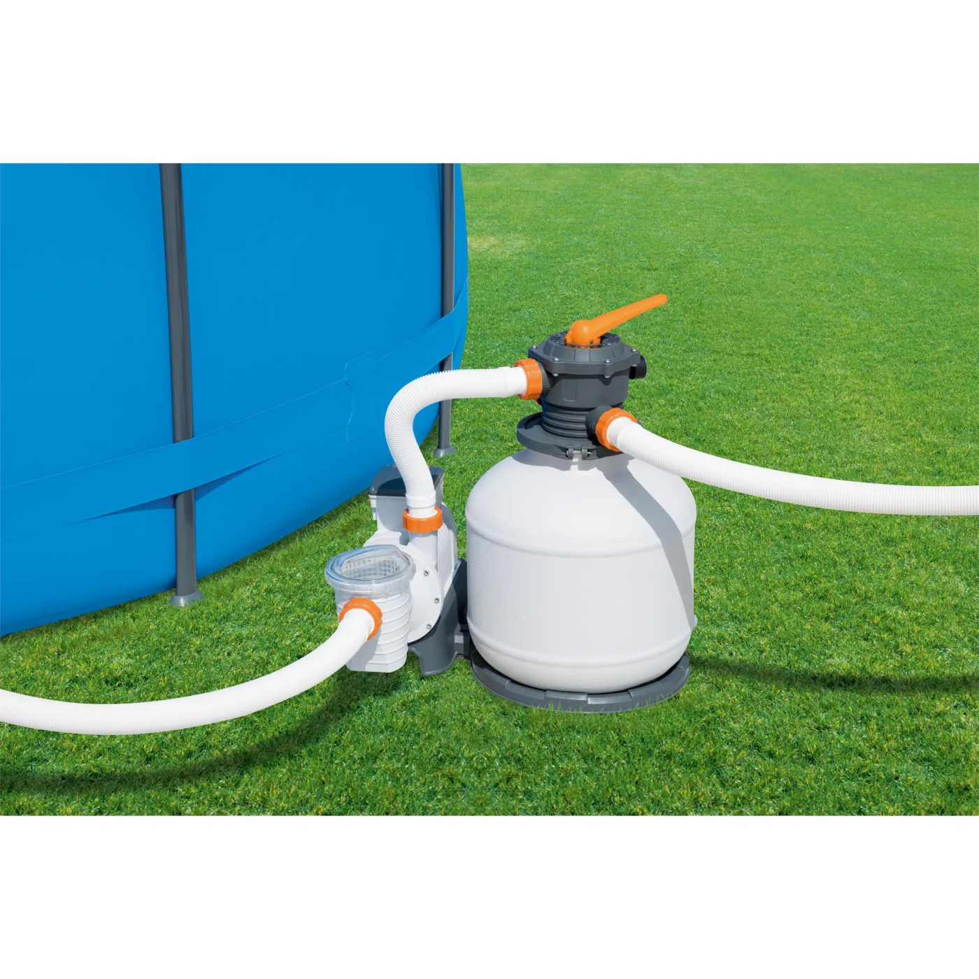 Filtro a sabbia per piscina BESTWAY 0.68 cv Flowclear 11.355 LT/H 2