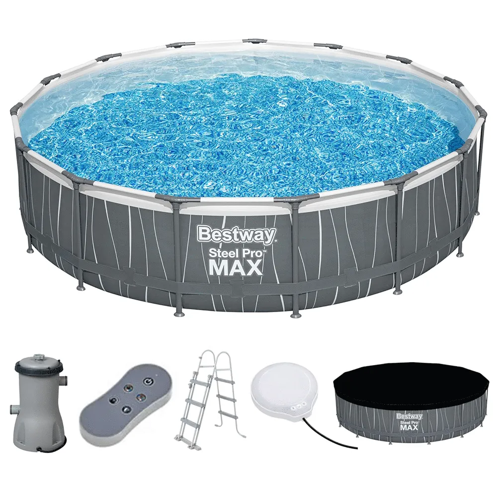 Bestway Steel Pro Max 561GD - Ø457x107 cm - Piscina Rotonda