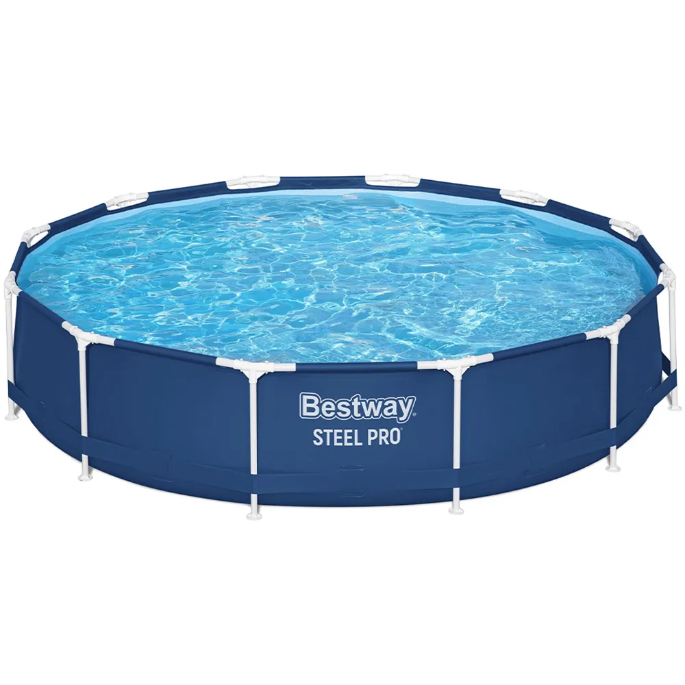 Bestway Steel Pro 56706 - Ø366x76 cm -Piscina Rotonda per 5-6 Persone