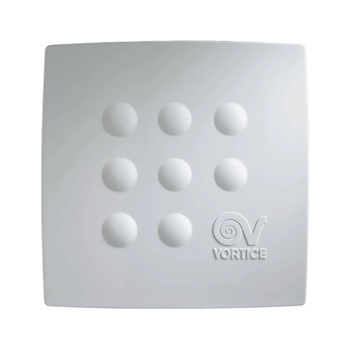 Aspiratore centrifugo Vortice VORT QUADRO Micro 100 T da condotto con Timer Ø 100 mm