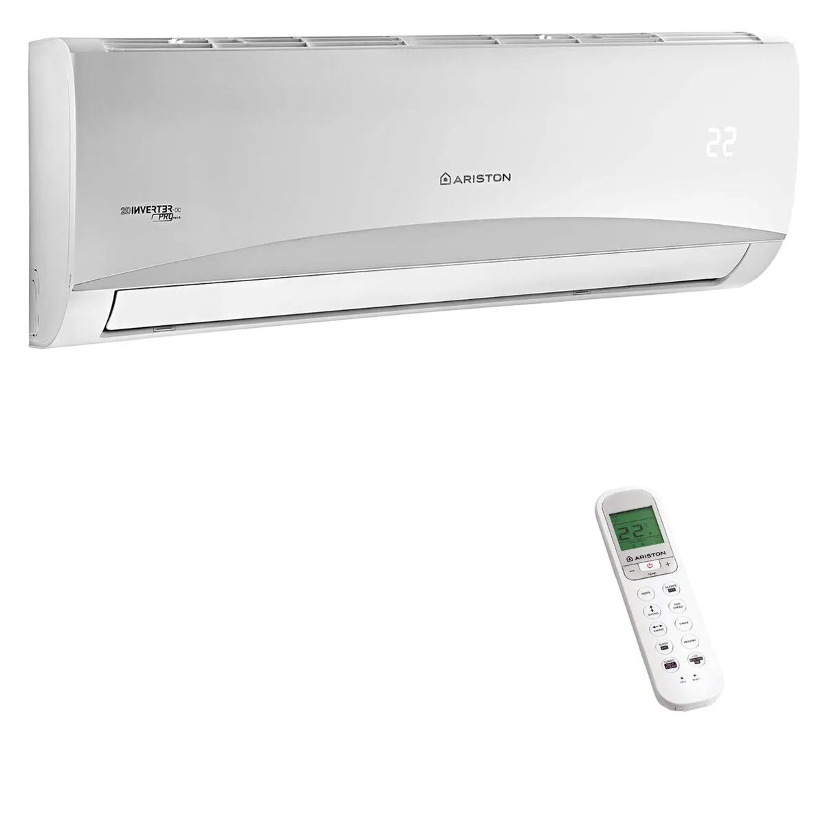 Condizionatore Ariston PRIOS R32 quadri split 9000+9000+9000+9000 BTU inverter A++ unità esterna 10,6 kW 3