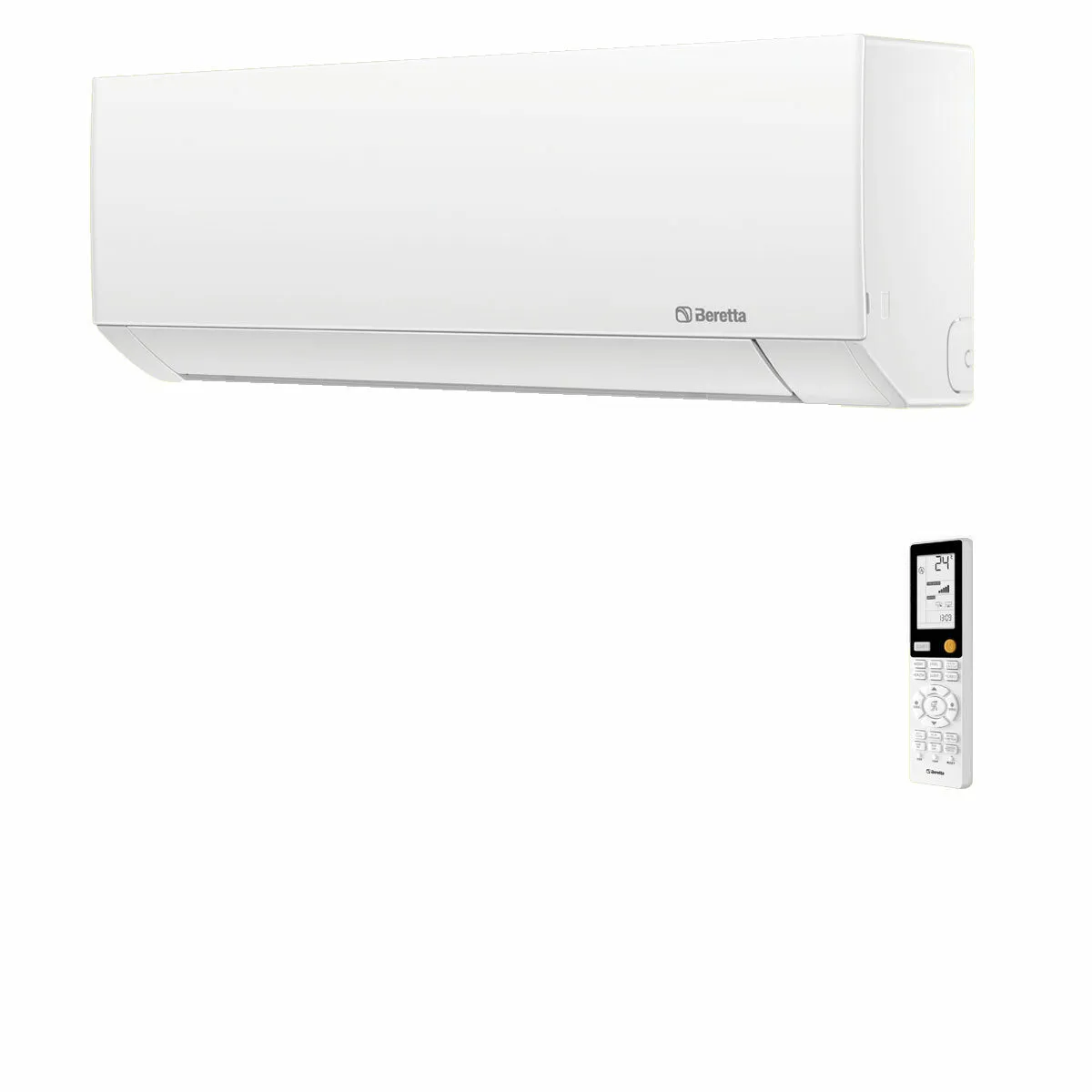 Condizionatore Beretta BREVA E quadri split 9000+9000+12000+12000 BTU inverter A++  unità esterna 7.5 kW 3