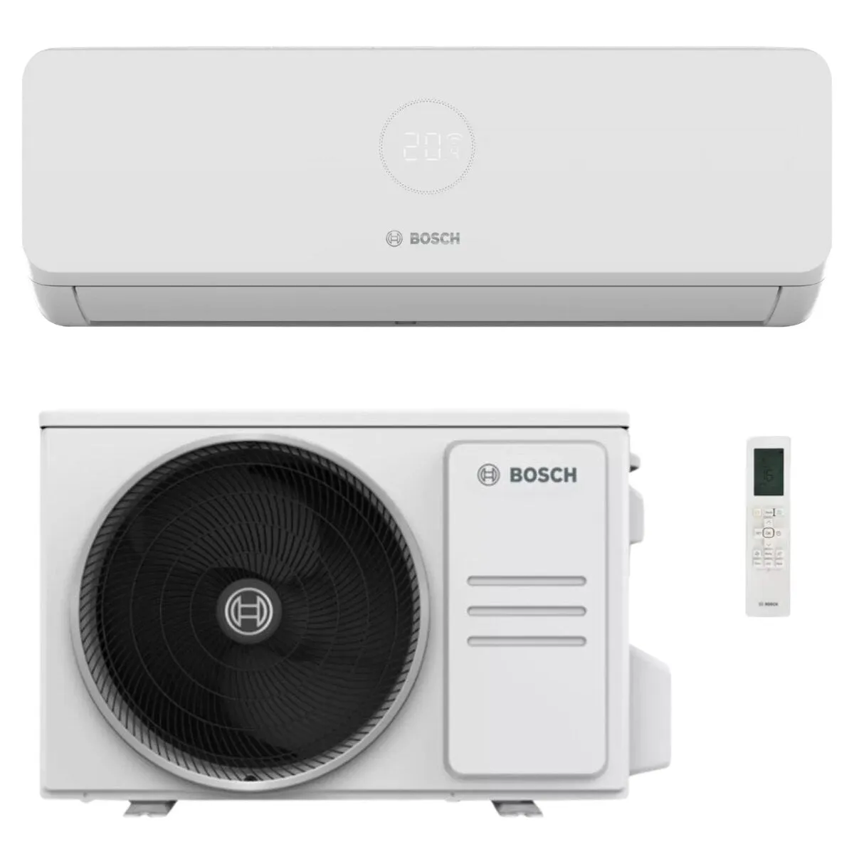 Condizionatore Bosch Climate 3200i 26 WE 9000 BTU R32 Inverter A++