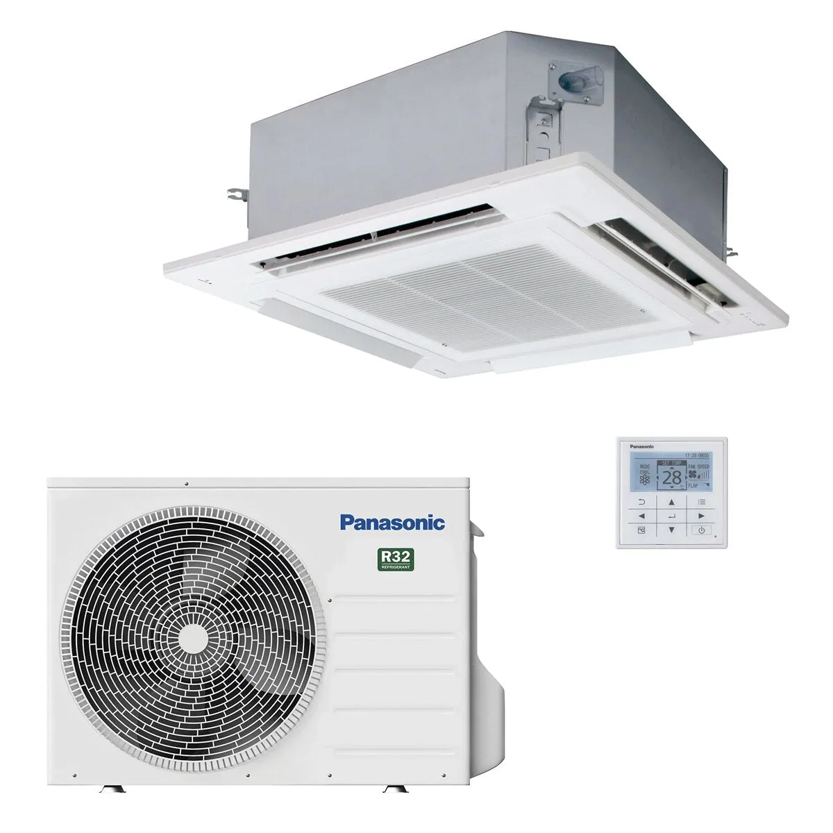 Condizionatore Cassetta 4 vie Panasonic PACi NX Standard 18000 BTU R32 Inverter A++/A++