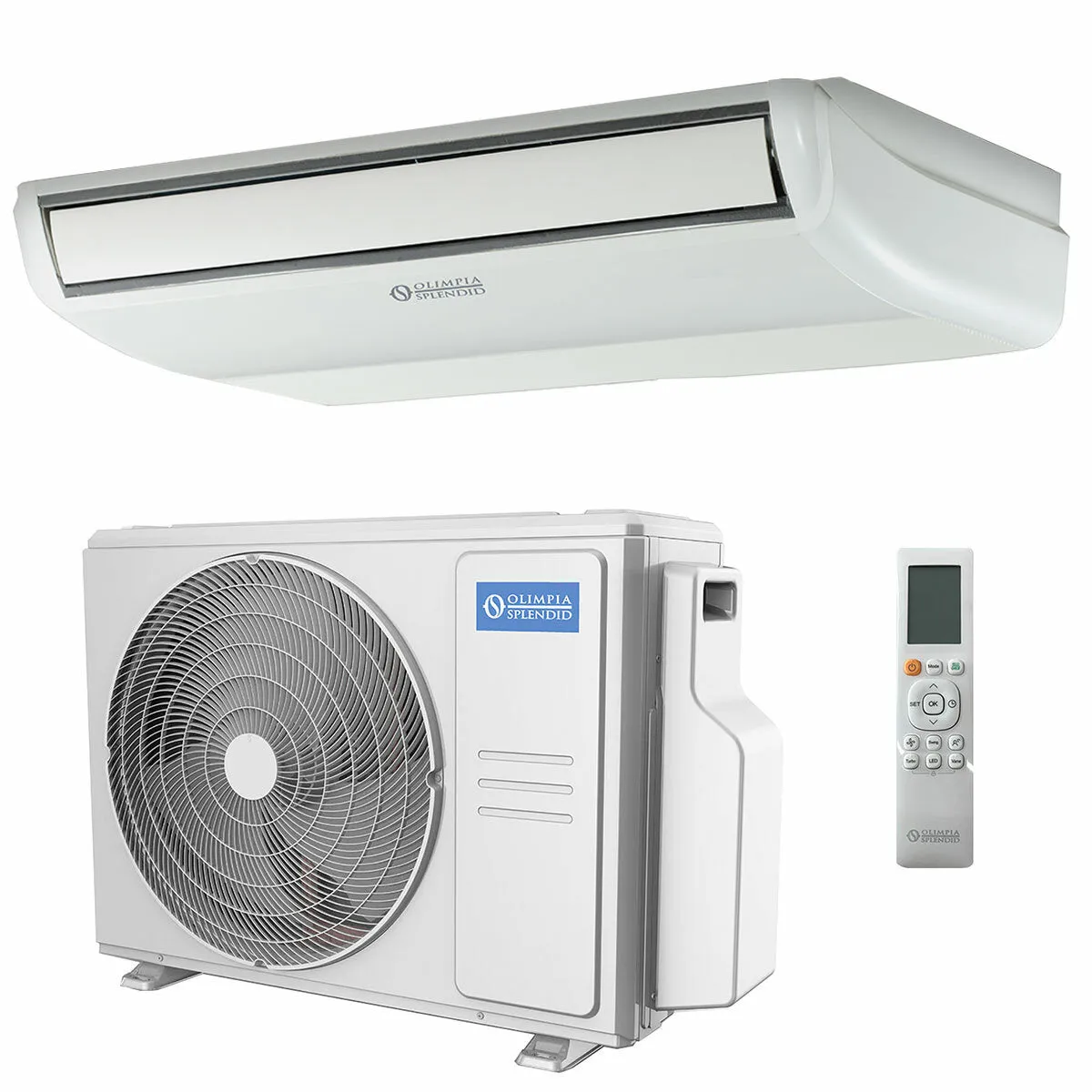 Condizionatore Console Olimpia Splendid Nexya S6 E Ceiling 18000 BTU R32 Inverter A++/A+ - Parete/Soffitto