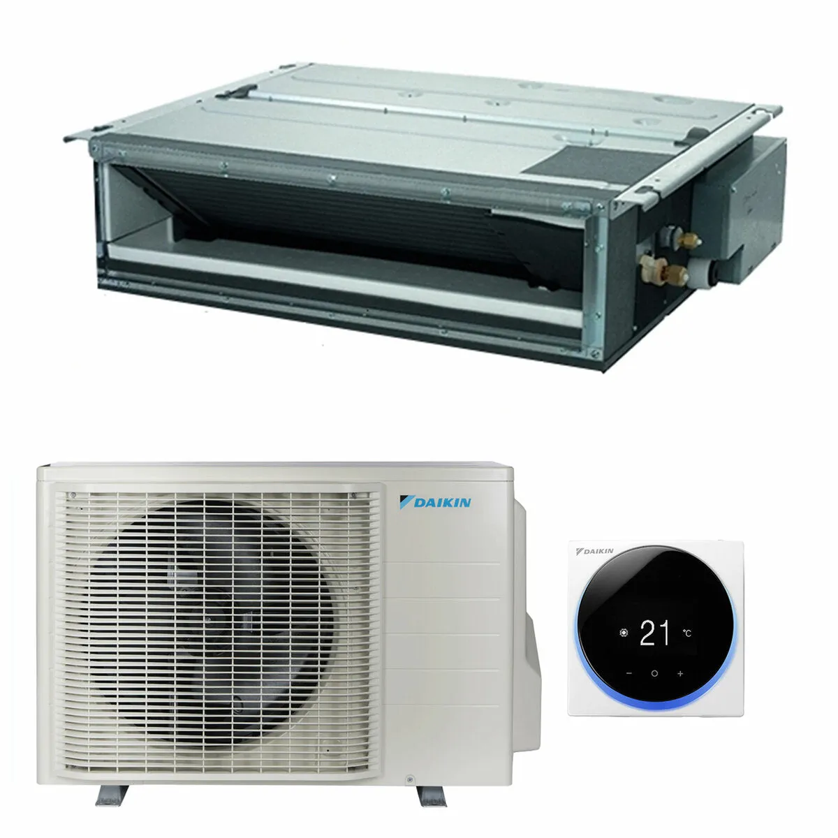 Condizionatore Daikin canalizzabile Mini Sky FDXM-F9 9000 BTU inverter A+ R32 con comando a muro